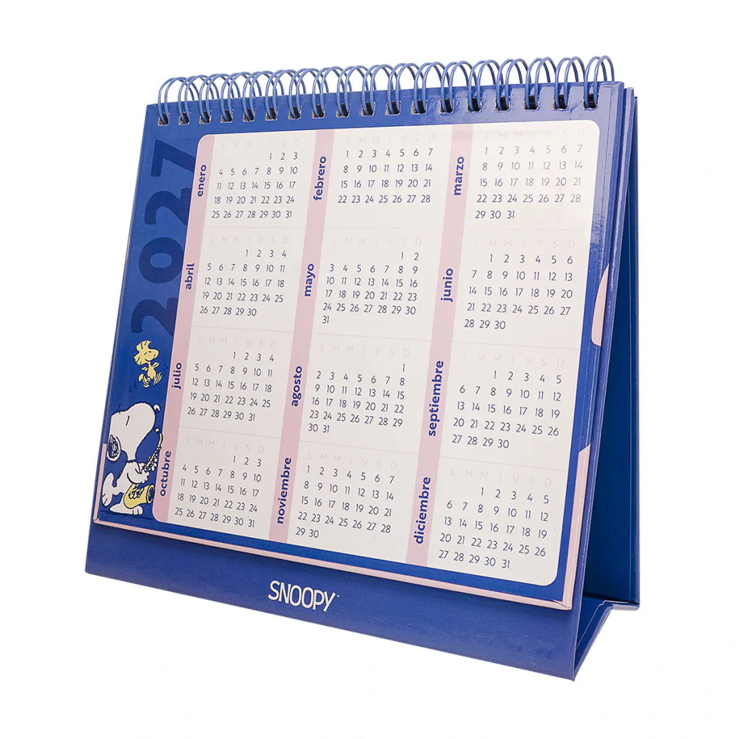 Mooving – Calendario de Escritorio Snoopy 2027 – 4