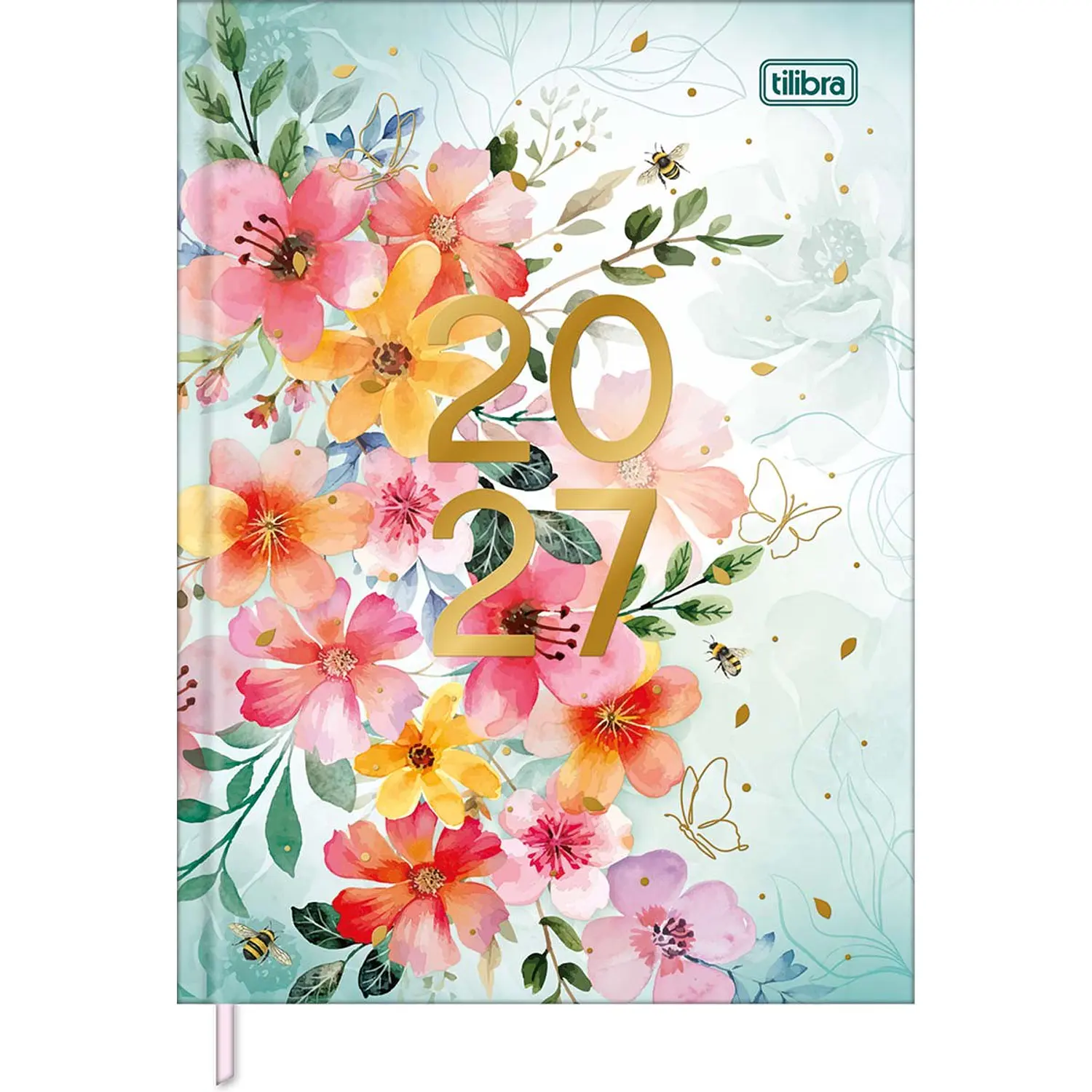Tilibra – Agenda Femenina Empastada M4 – 2027 – 112 Hojas – 4