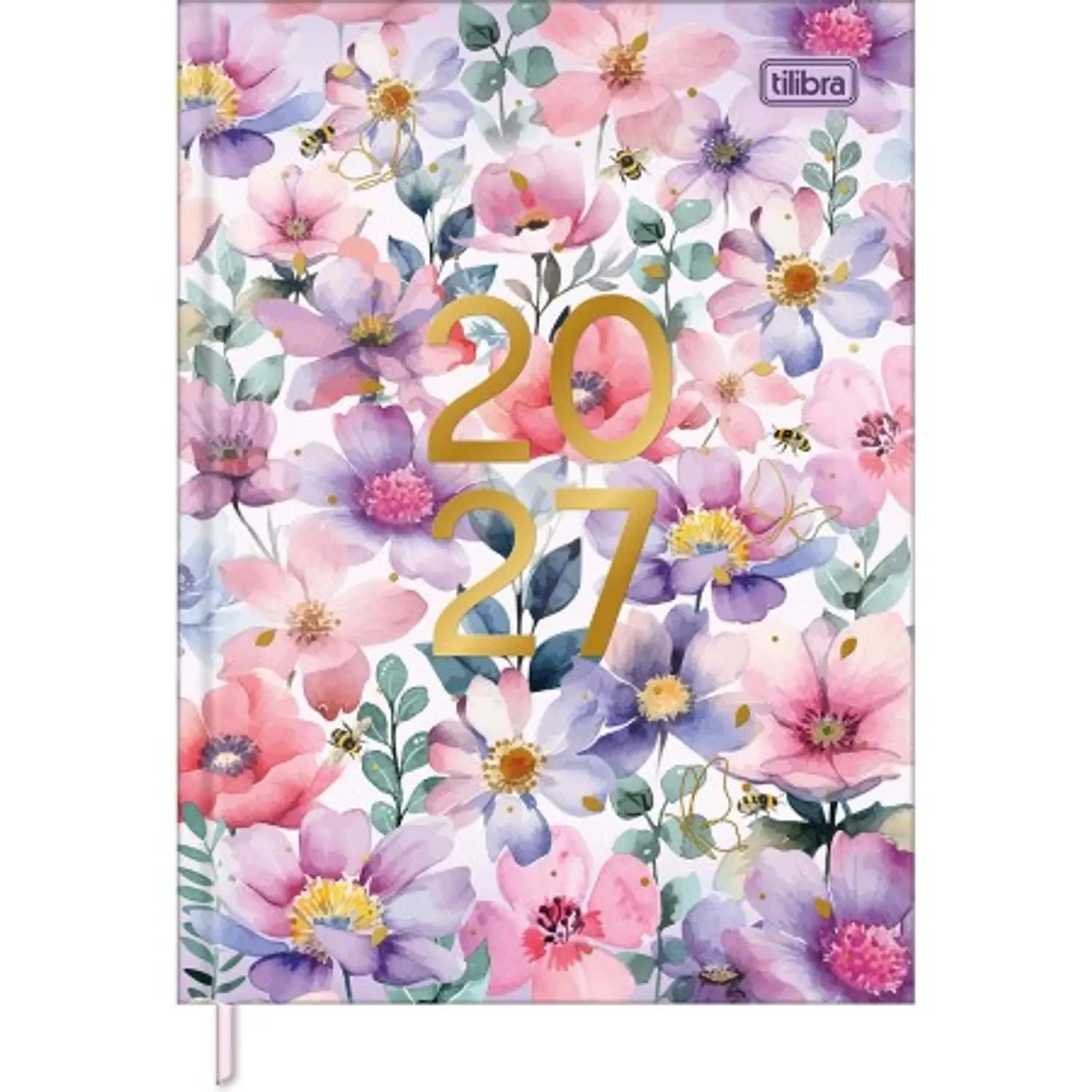 Tilibra – Agenda Femenina Empastada M4 – 2027 – 112 Hojas – 2