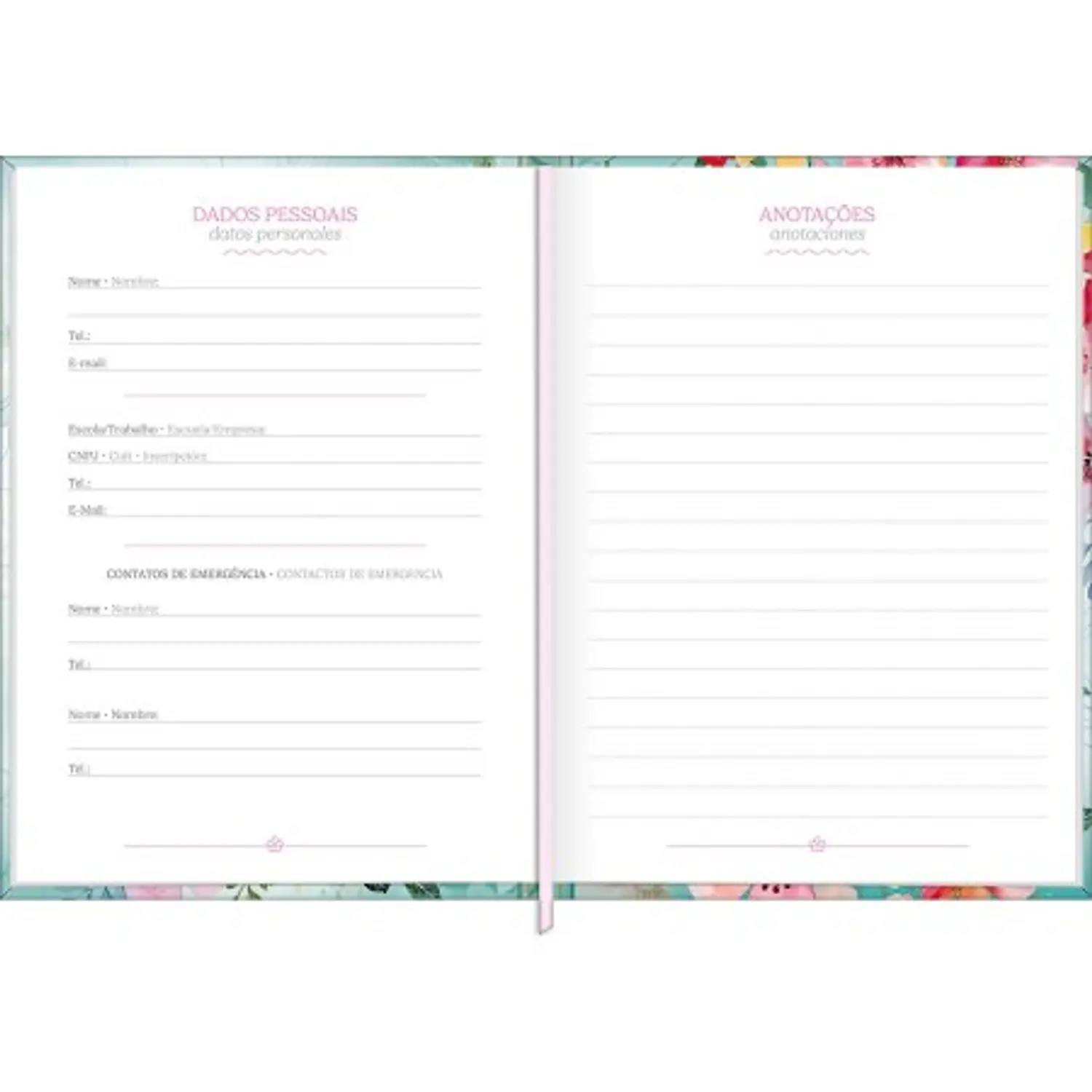 Tilibra – Agenda Femenina Empastada M4 – 2027 – 112 Hojas – 9