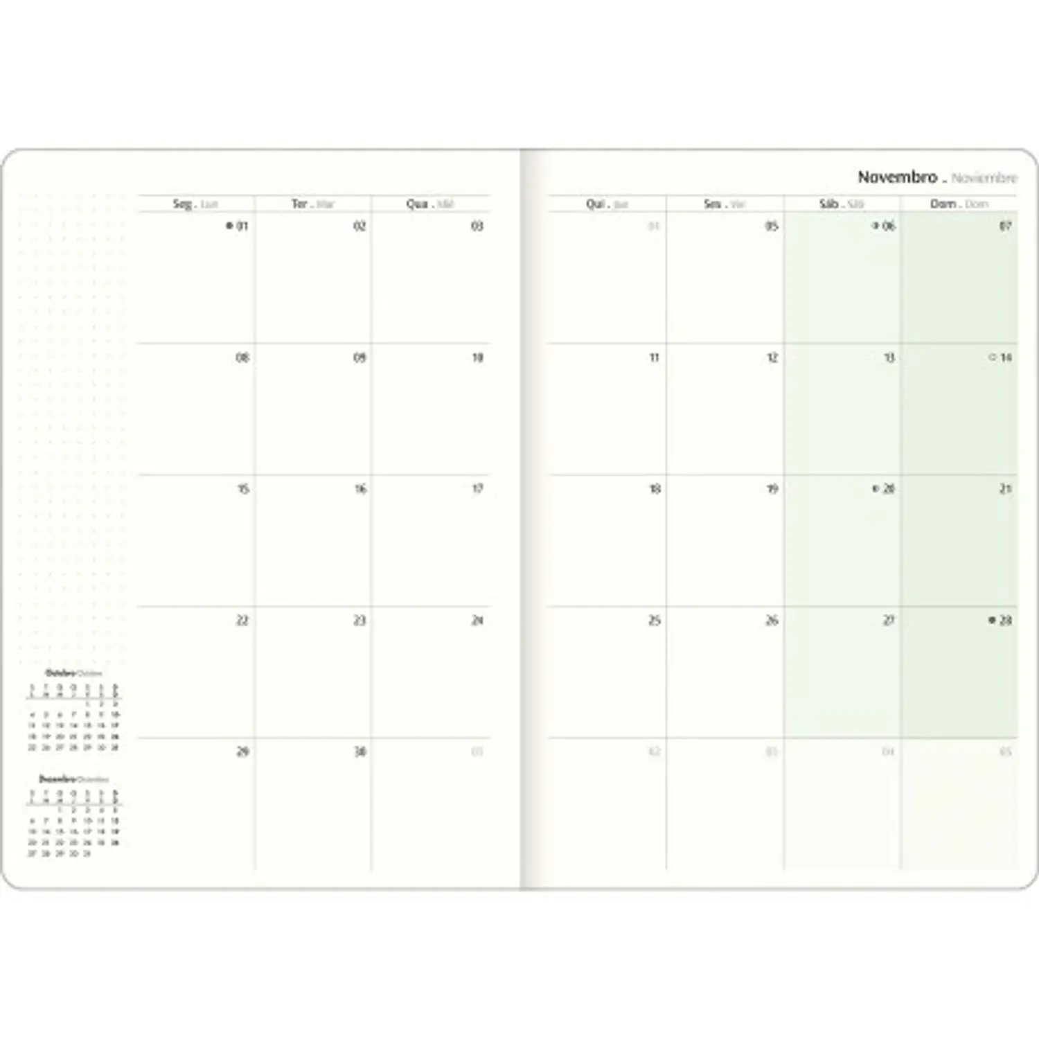Tilibra – Planner Corcheteado West Village M7 – 2027 – 20 Hojas – 10