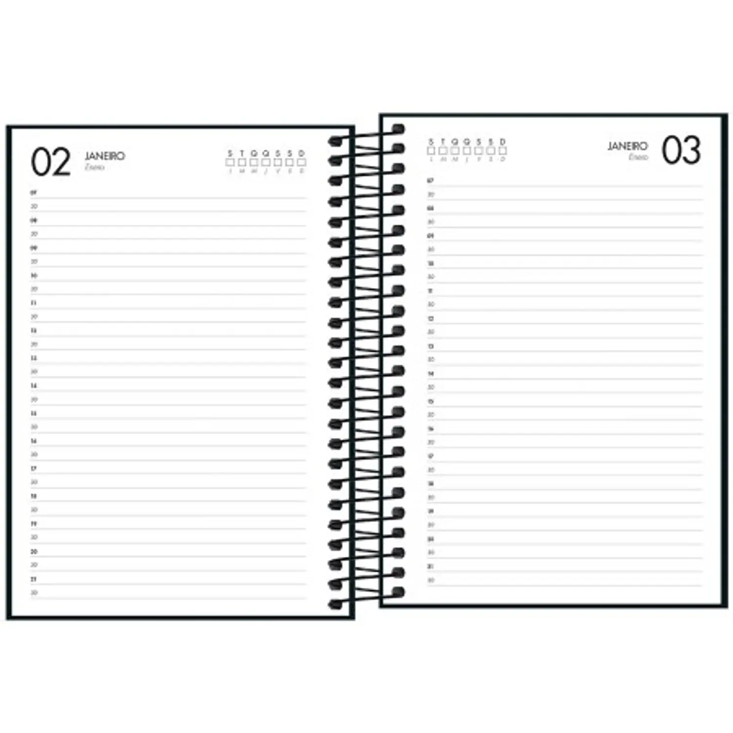 Tilibra – Agenda Ejecutiva Napoli Permanente M5 – 192 Hojas – 2