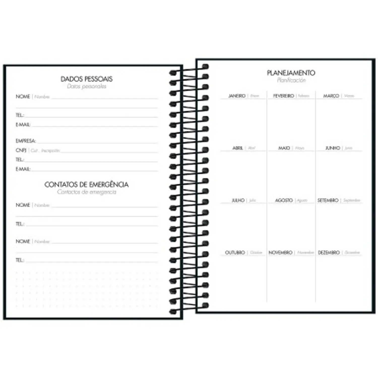 Tilibra – Agenda Ejecutiva Napoli Permanente M5 – 192 Hojas – 3