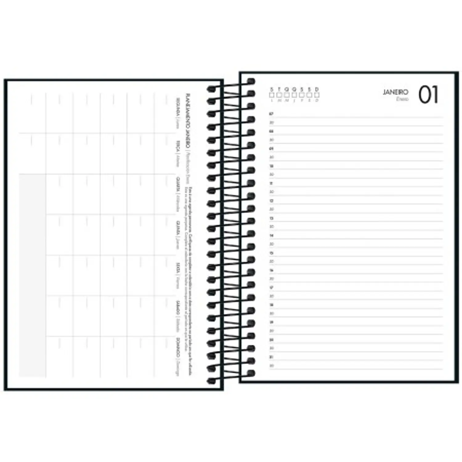 Tilibra – Agenda Ejecutiva Napoli Permanente M5 – 192 Hojas – 4