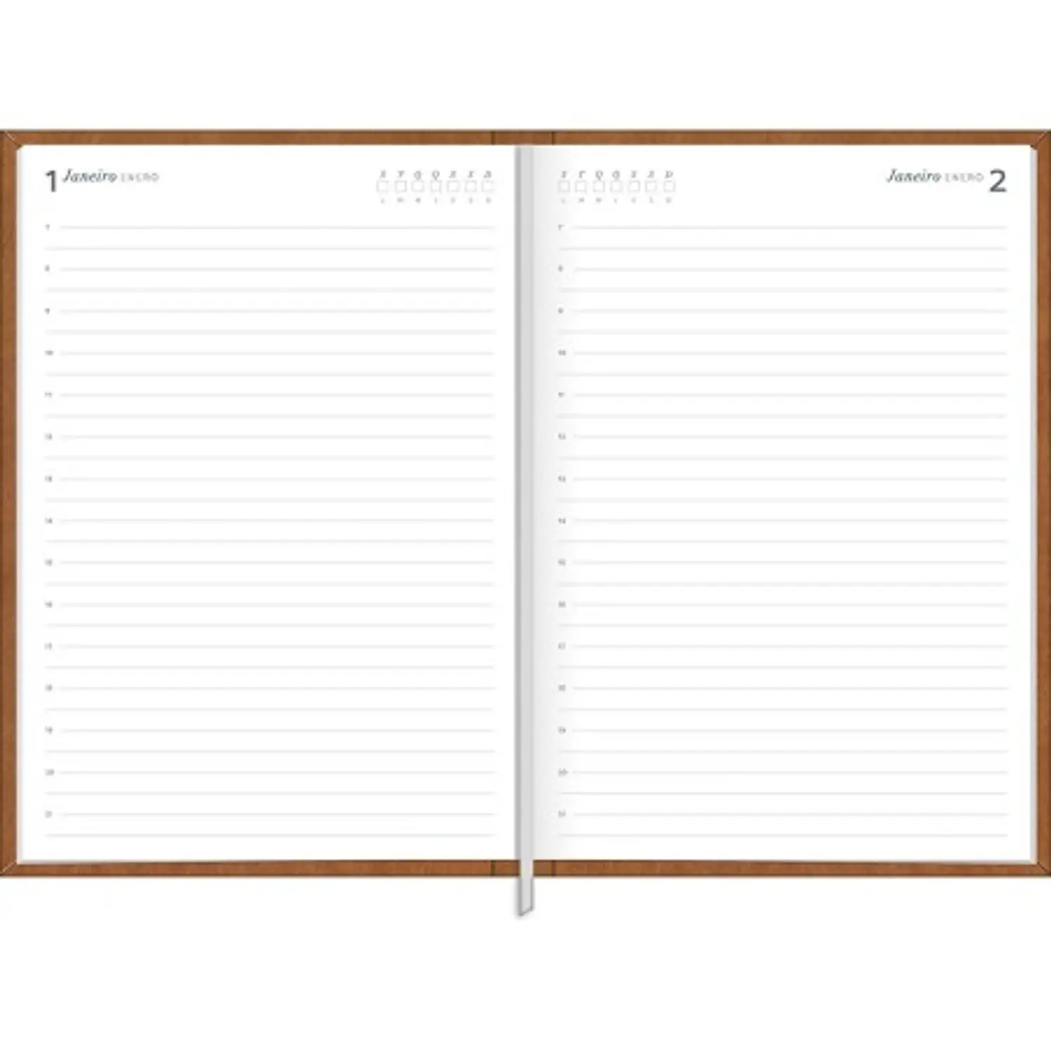 Tilibra – Agenda Torino Negra M5 – 2027 – 176 Hojas – 7