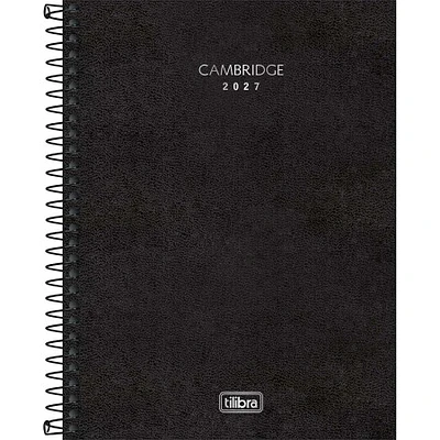 Tilibra – Planner Cambridge M7 – 2027 – 80 Hojas