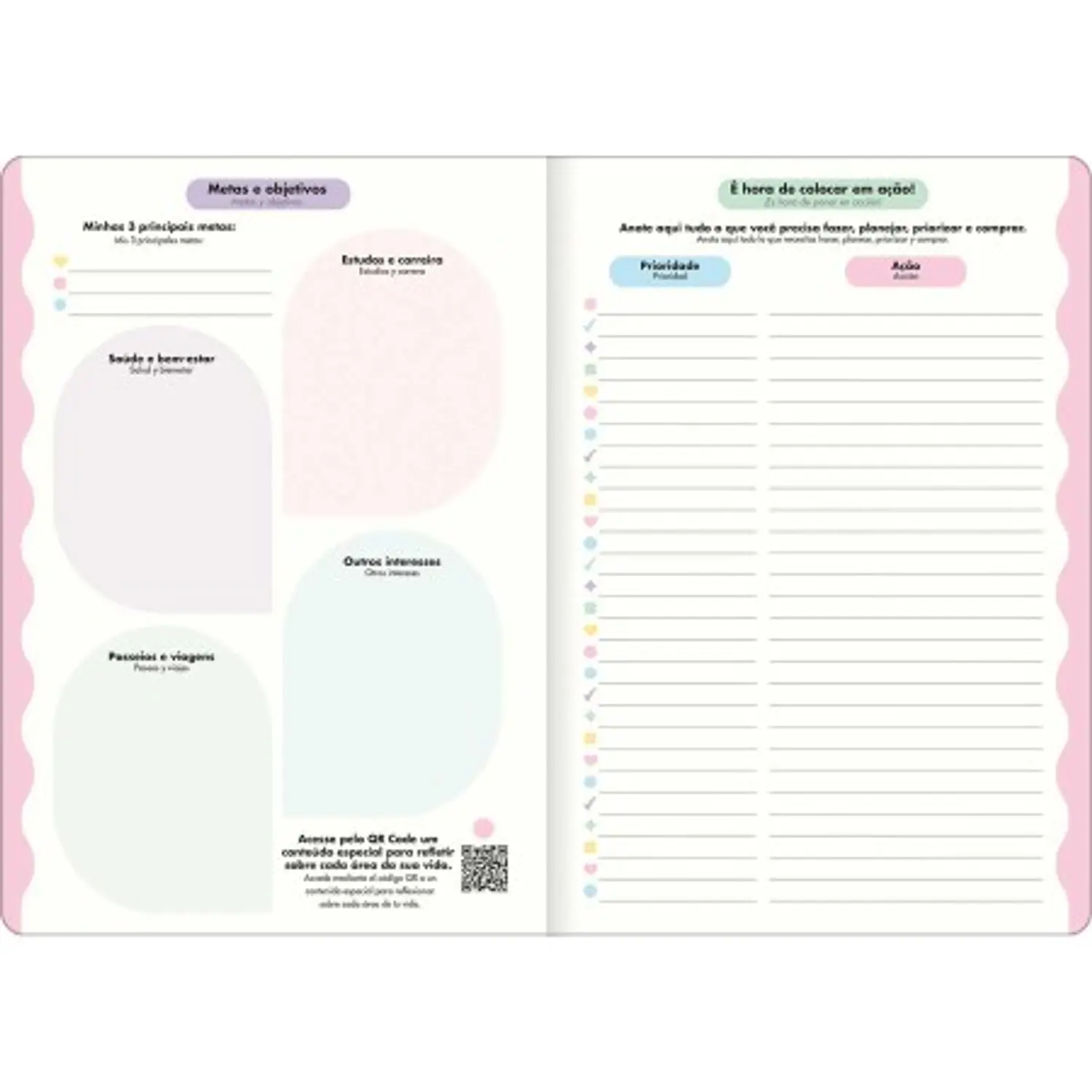 Tilibra – Planner Happy M7 – 2027 – 20 Hojas – 5