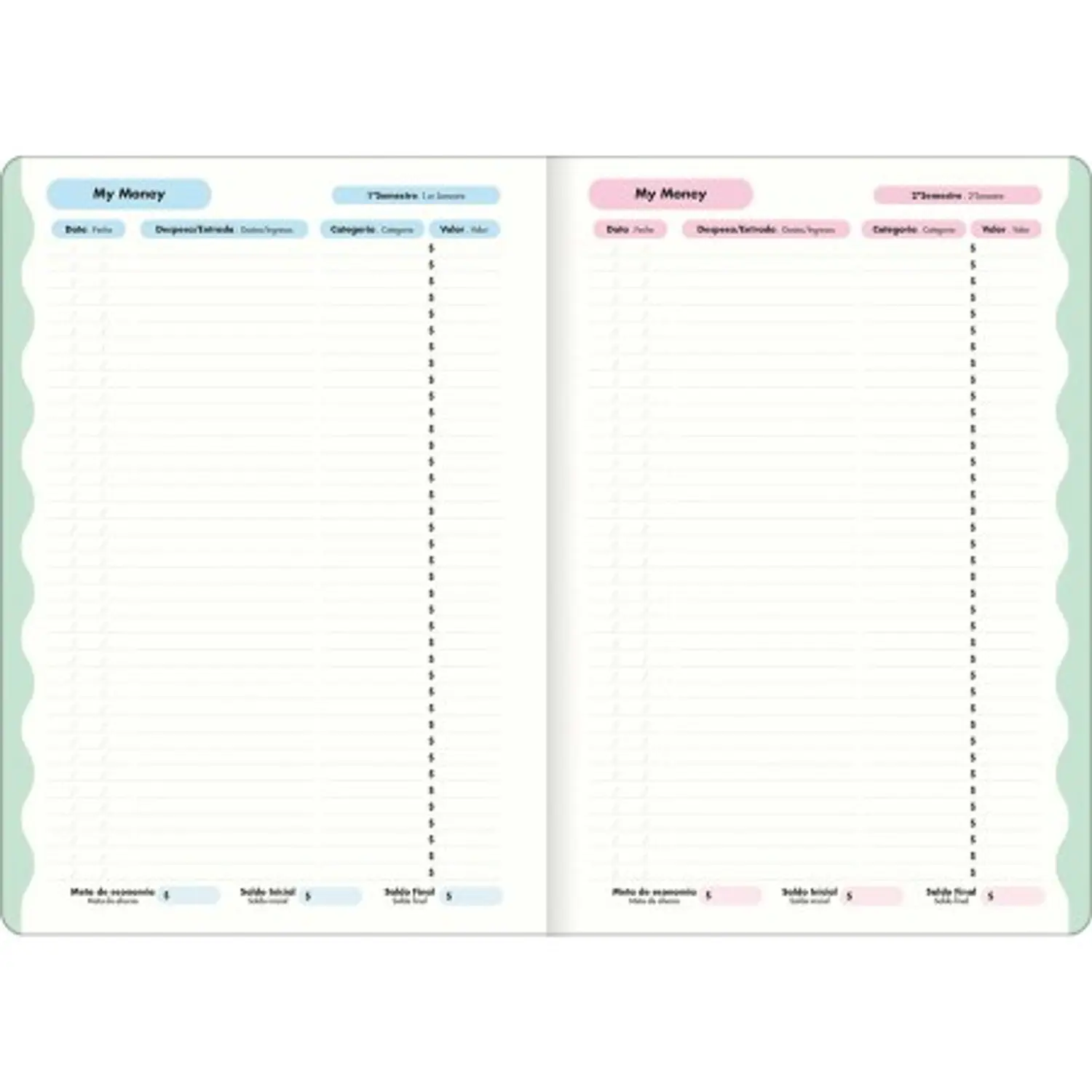 Tilibra – Planner Happy M7 – 2027 – 20 Hojas – 6