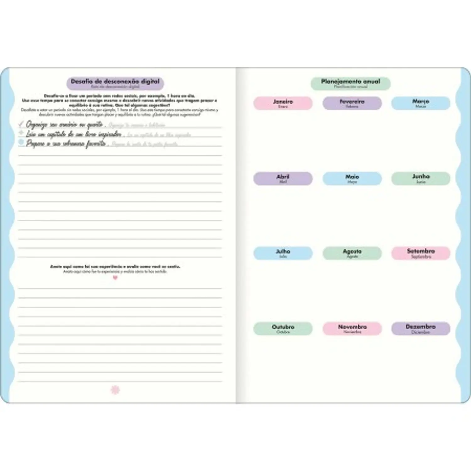 Tilibra – Planner Happy M7 – 2027 – 20 Hojas – 7