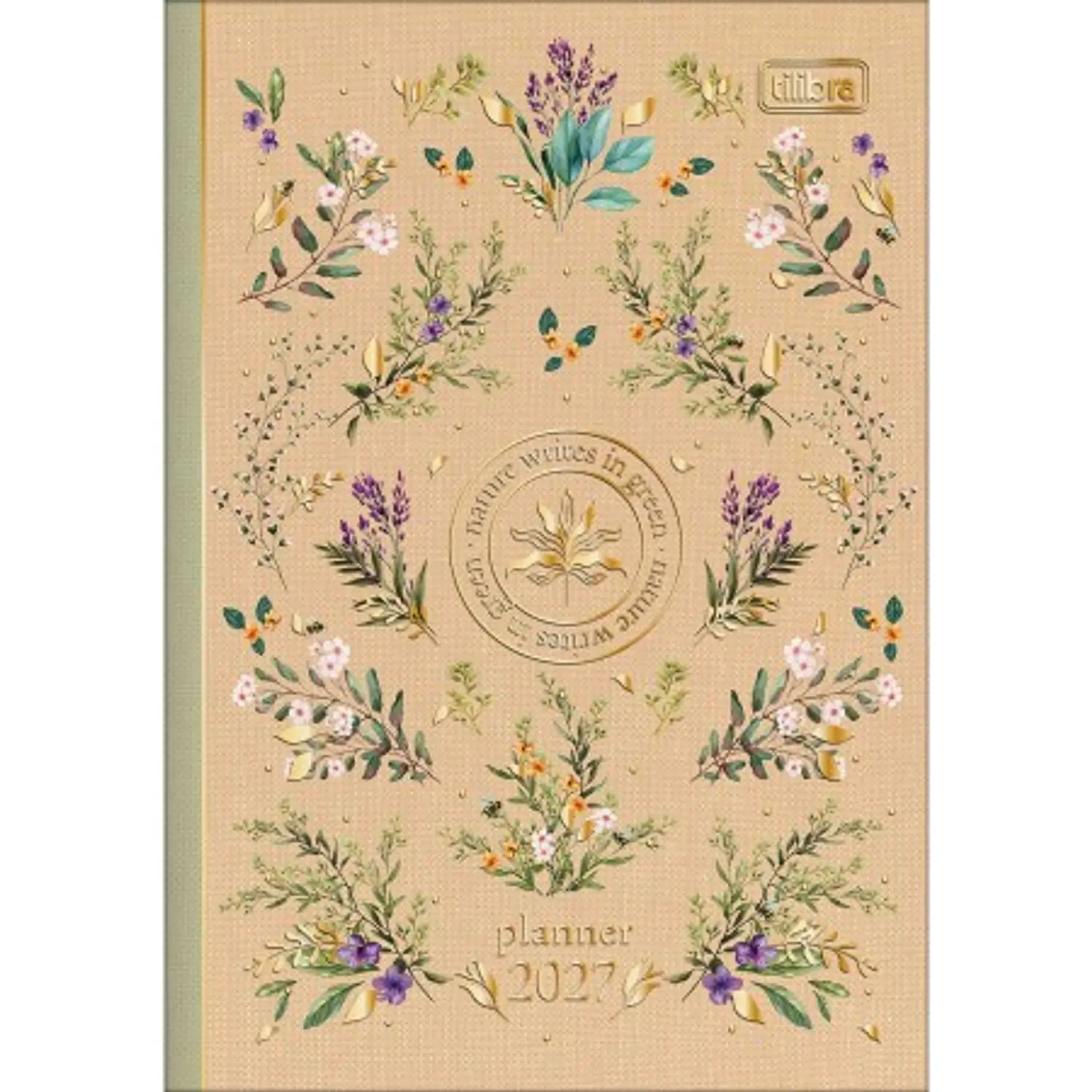 Tilibra – Planner Naturalis M6 – 2027 – 20 Hojas – 2