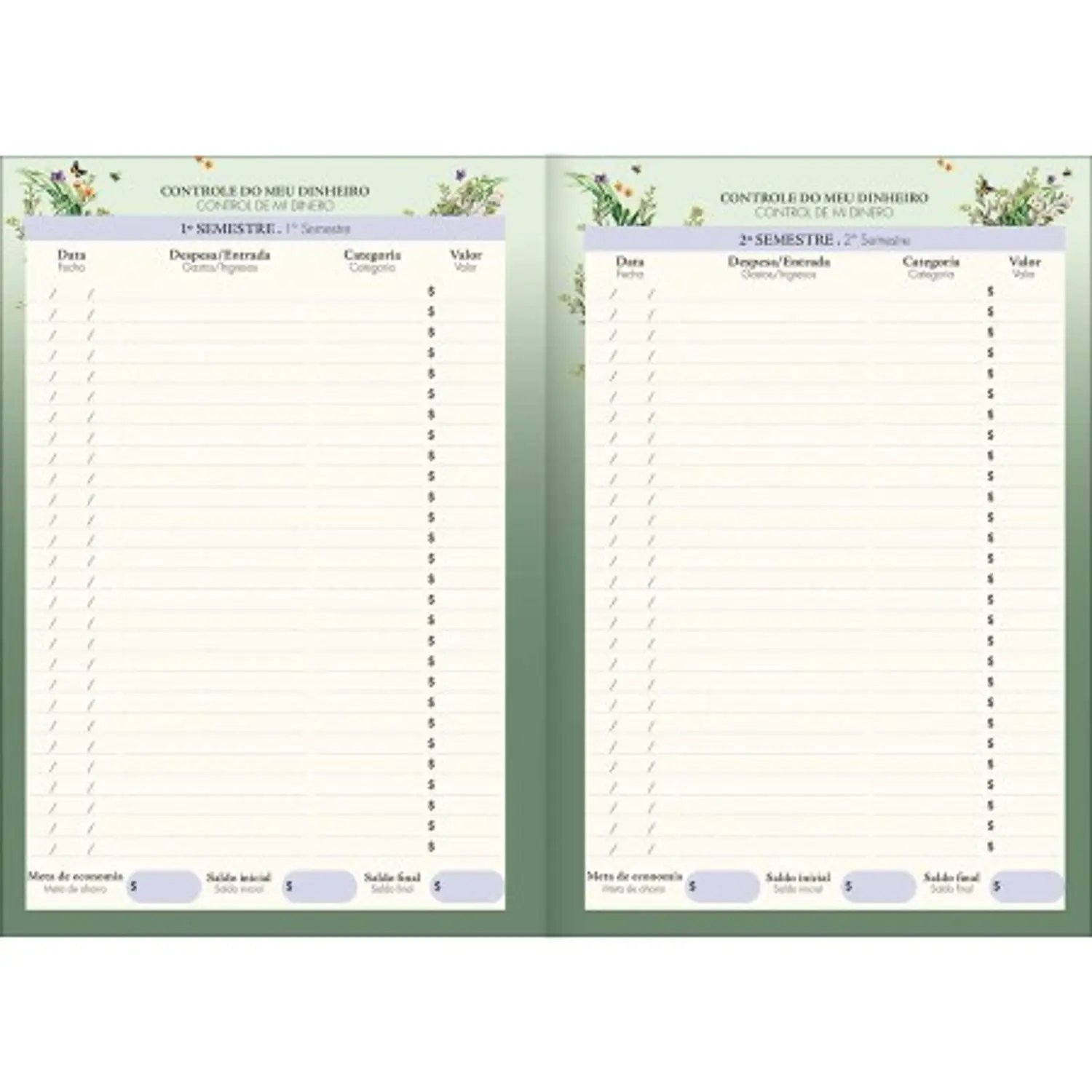 Tilibra – Planner Naturalis M6 – 2027 – 20 Hojas – 7
