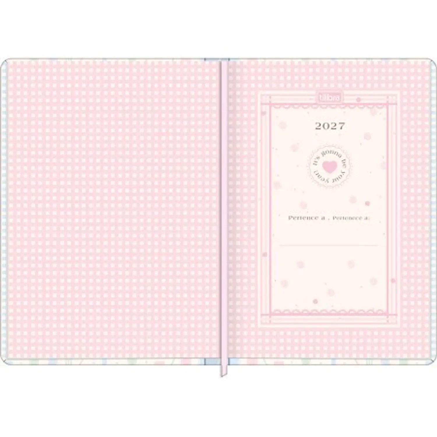 Tilibra – Planner Cosido Soho M3 – 2027 – 80 Hojas – 5