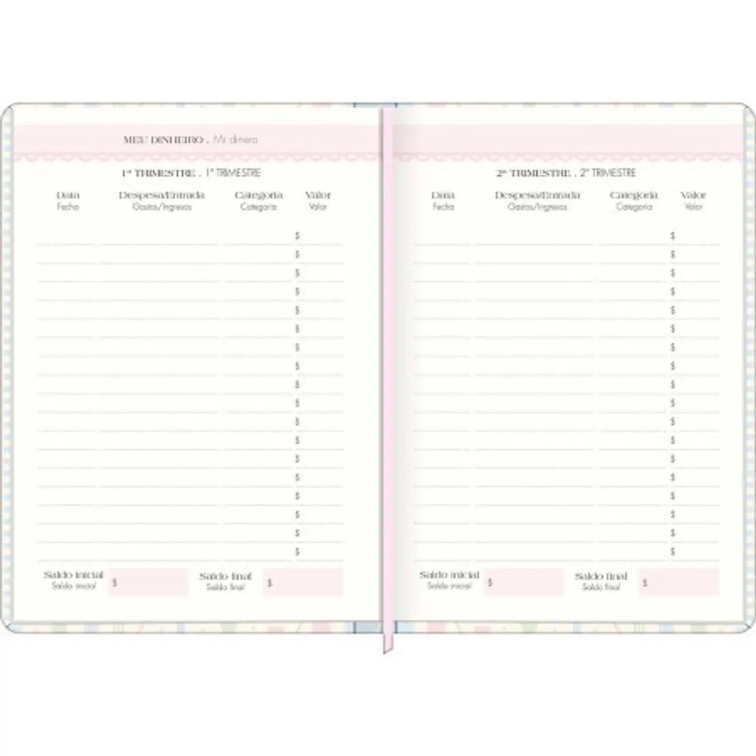 Tilibra – Planner Cosido Soho M3 – 2027 – 80 Hojas – 8