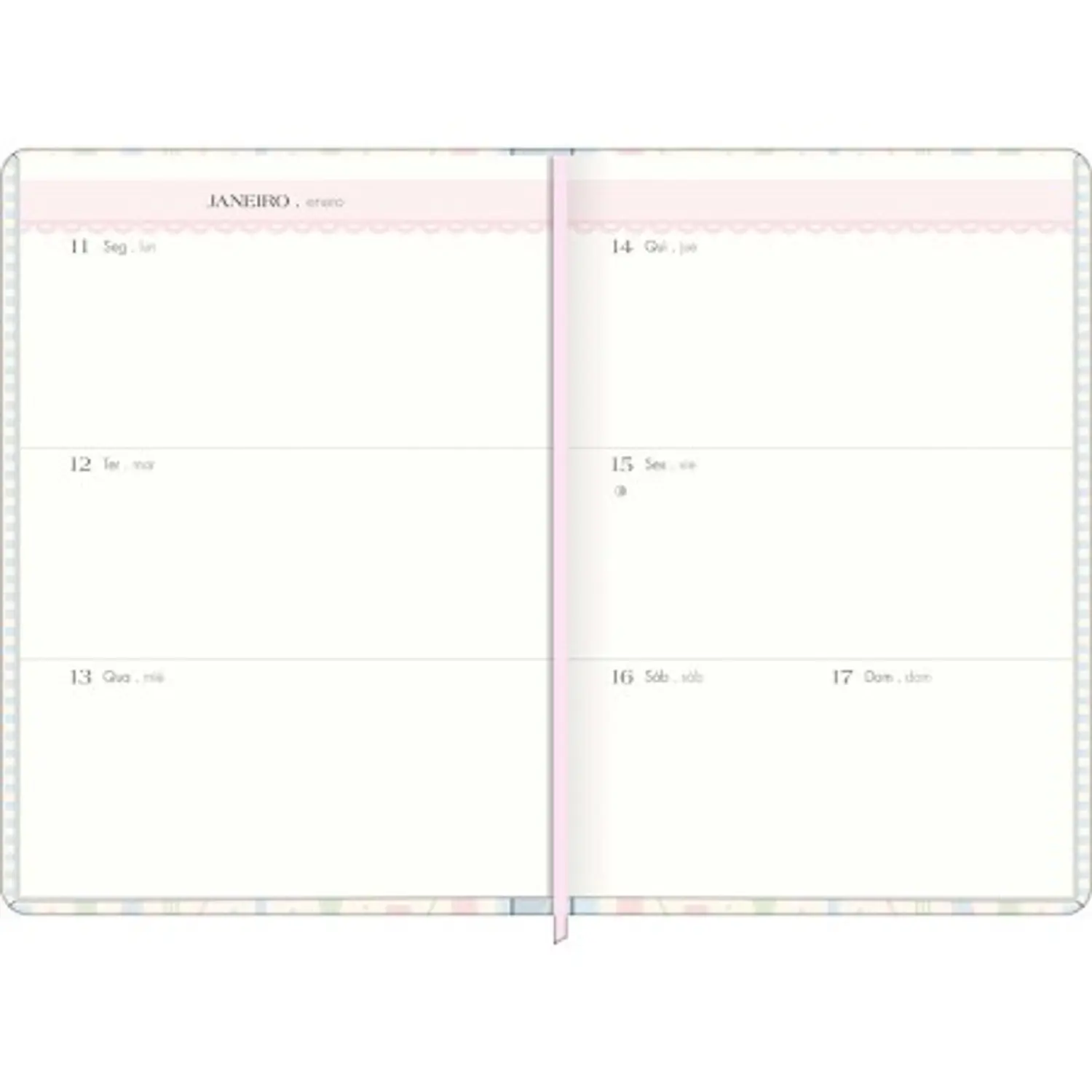 Tilibra – Planner Cosido Soho M3 – 2027 – 80 Hojas – 12