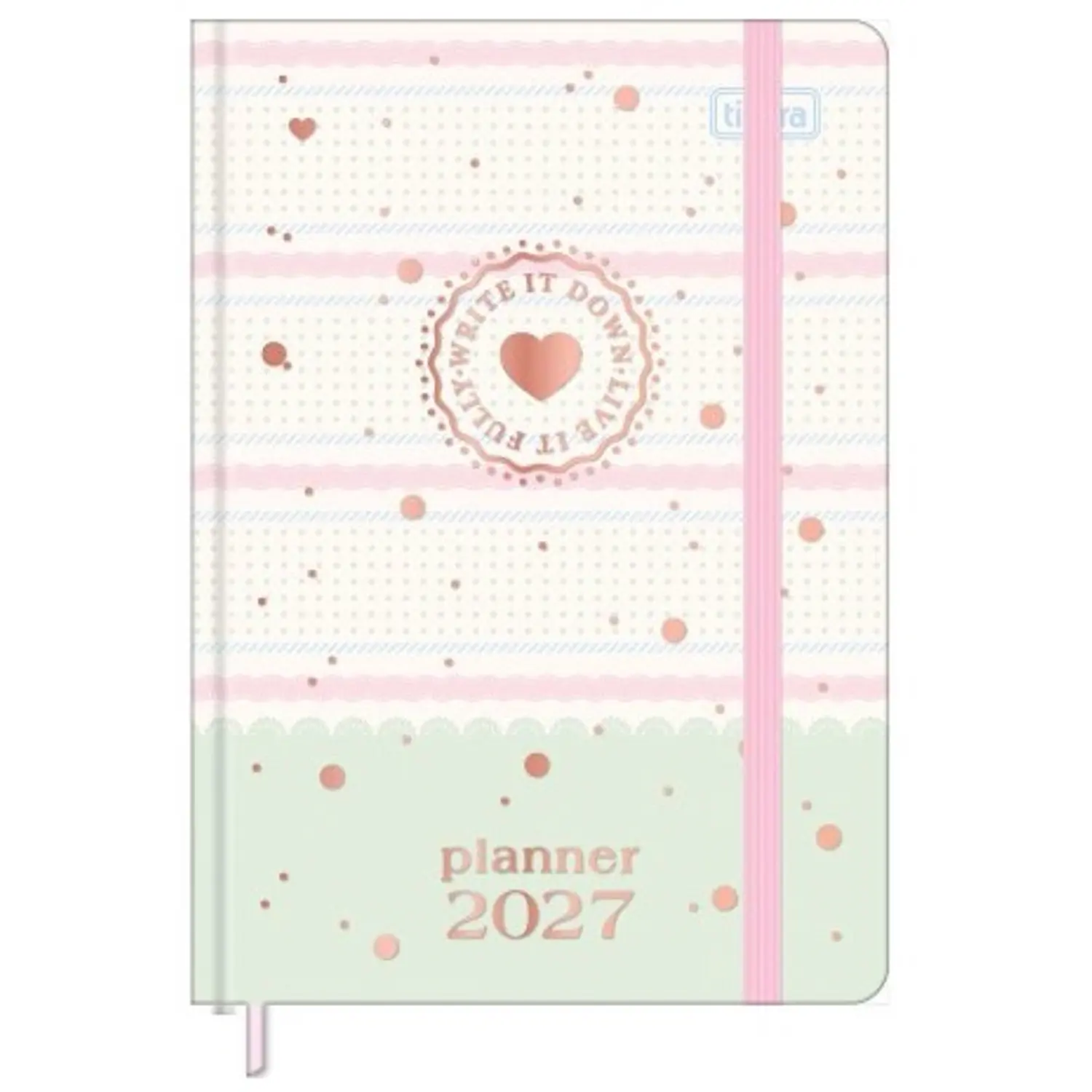 Tilibra – Planner Cosido Soho M3 – 2027 – 80 Hojas – 1