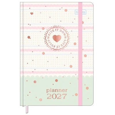 Tilibra – Planner Cosido Soho M3 – 2027 – 80 Hojas