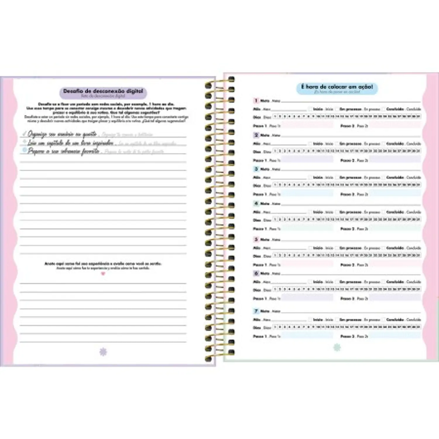 Tilibra – Planner Espiral Happy M7 – 2027 – 80 Hojas – 9
