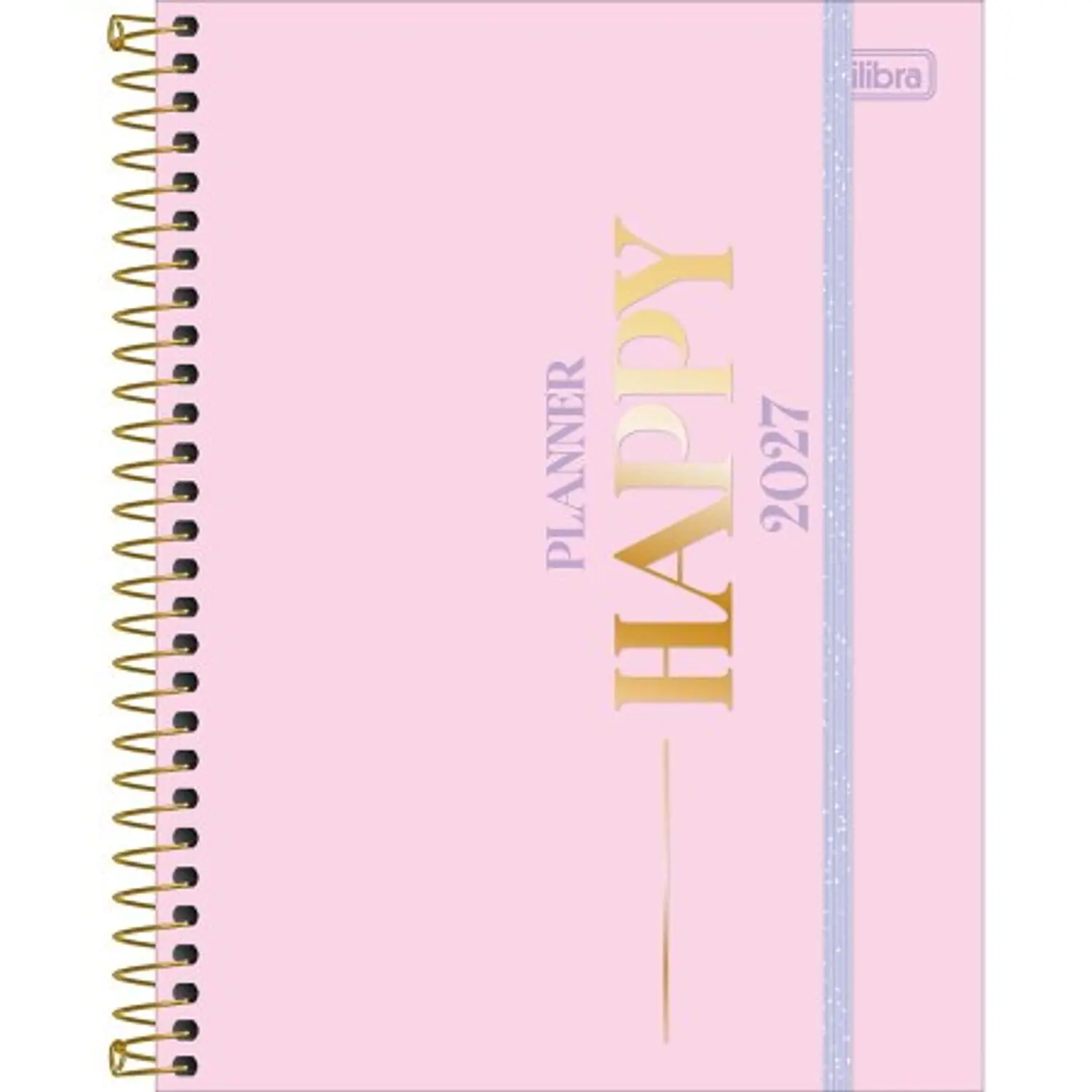 Tilibra – Planner Espiral Happy M7 – 2027 – 80 Hojas – 3