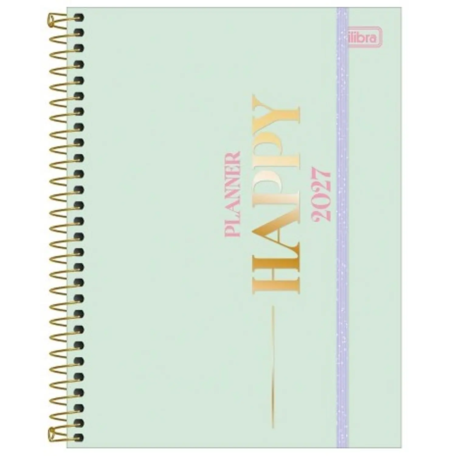 Tilibra – Planner Espiral Happy M7 – 2027 – 80 Hojas – 1
