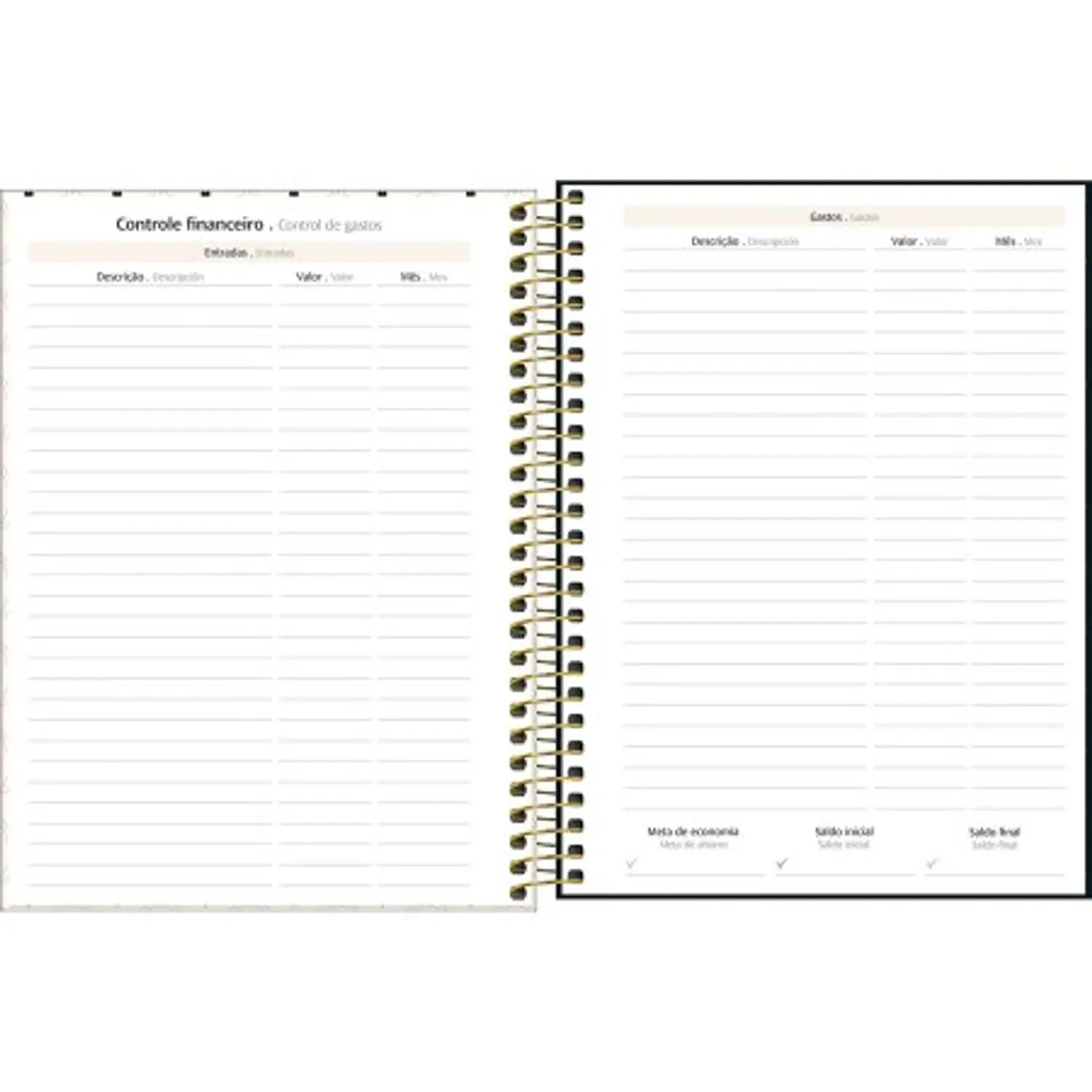 Tilibra – Planner Espiral West Village M7 – 2027 – 80 Hojas – 8