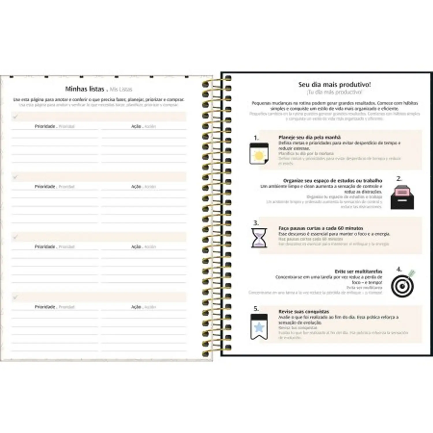 Tilibra – Planner Espiral West Village M7 – 2027 – 80 Hojas – 9