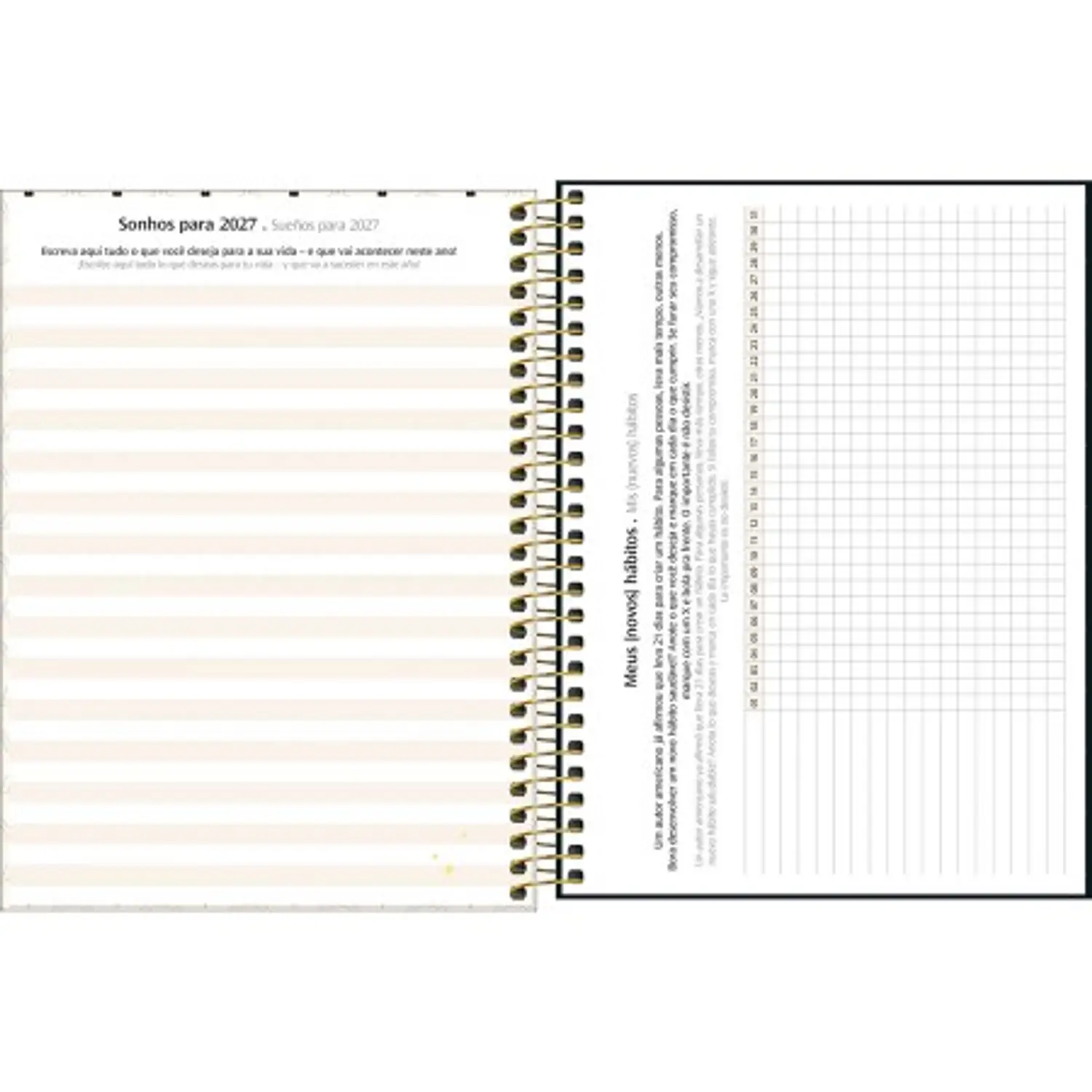 Tilibra – Planner Espiral West Village M7 – 2027 – 80 Hojas – 12