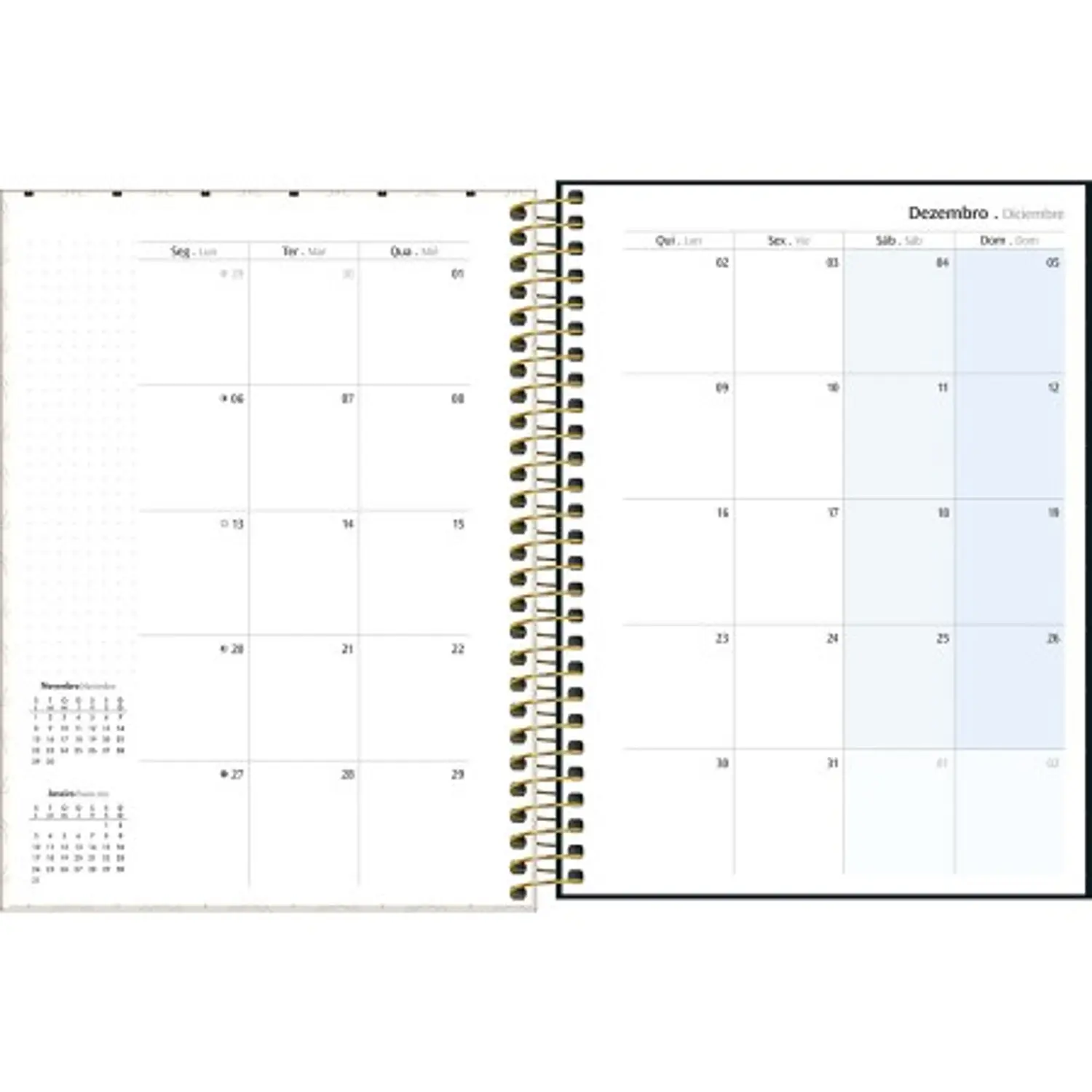 Tilibra – Planner Espiral West Village M7 – 2027 – 80 Hojas – 18