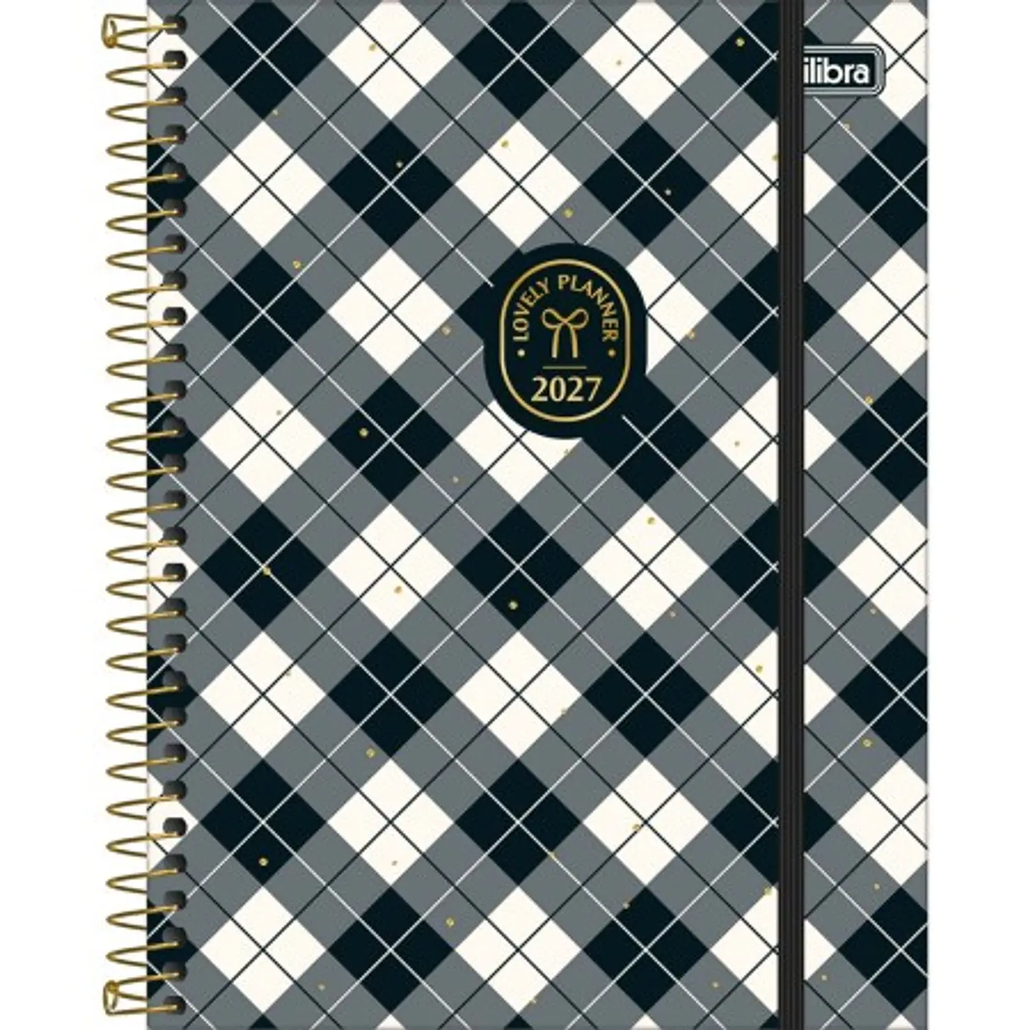 Tilibra – Planner Espiral West Village M7 – 2027 – 80 Hojas – 3