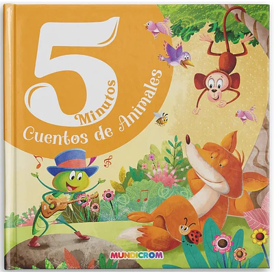 Mundicrom – 5 Minutos de Cuentos de Animales – 72 Páginas