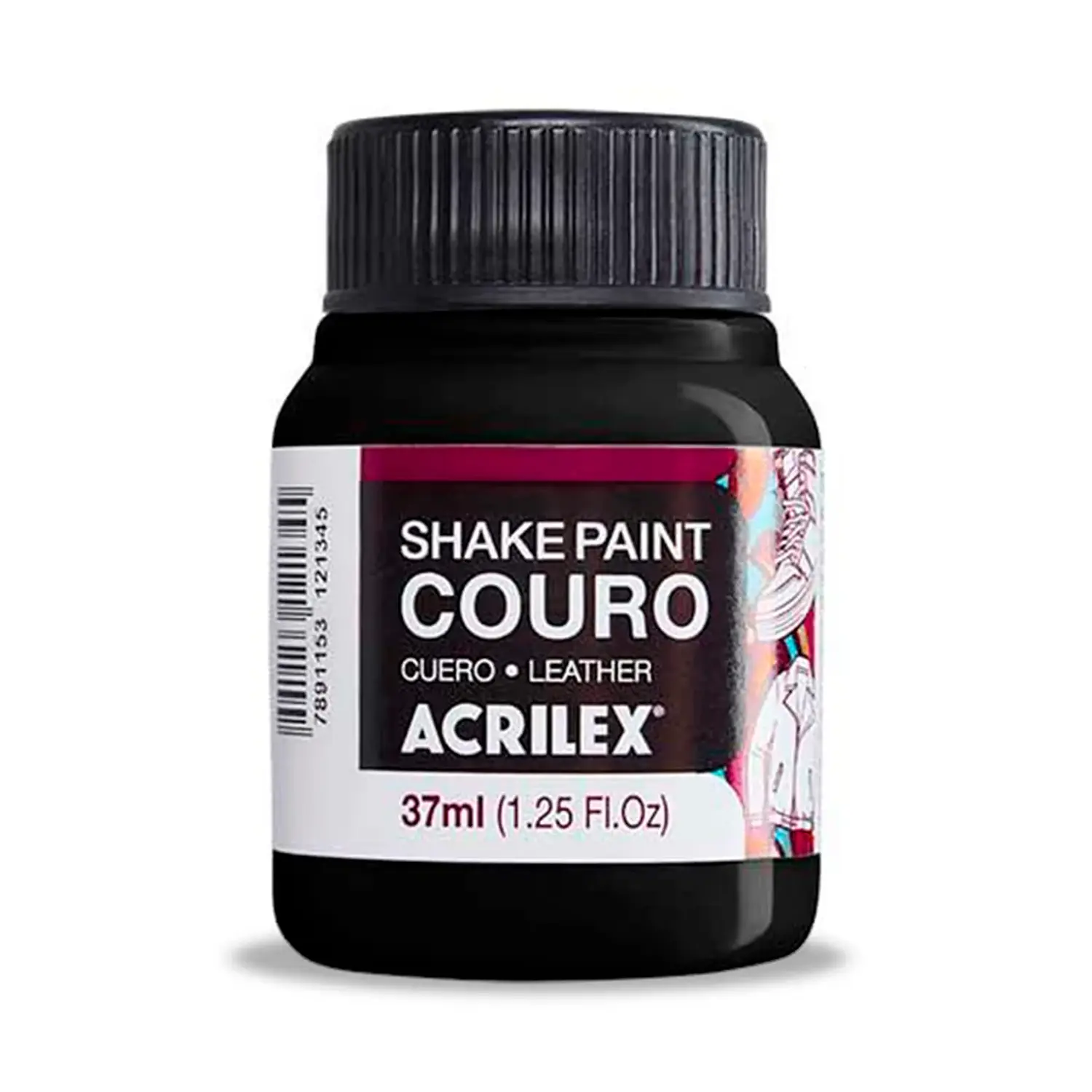 Acrilex – Pintura para Cuero Shake Paint – 37 ml – 3