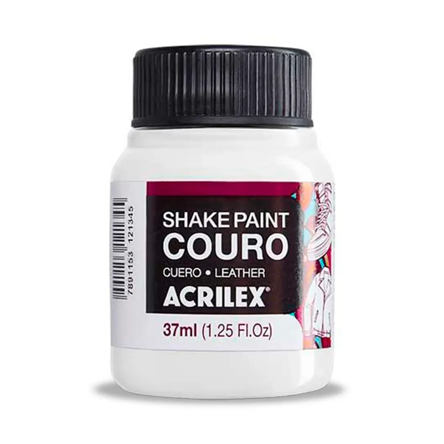 Acrilex – Pintura para Cuero Shake Paint – 37 ml – 5