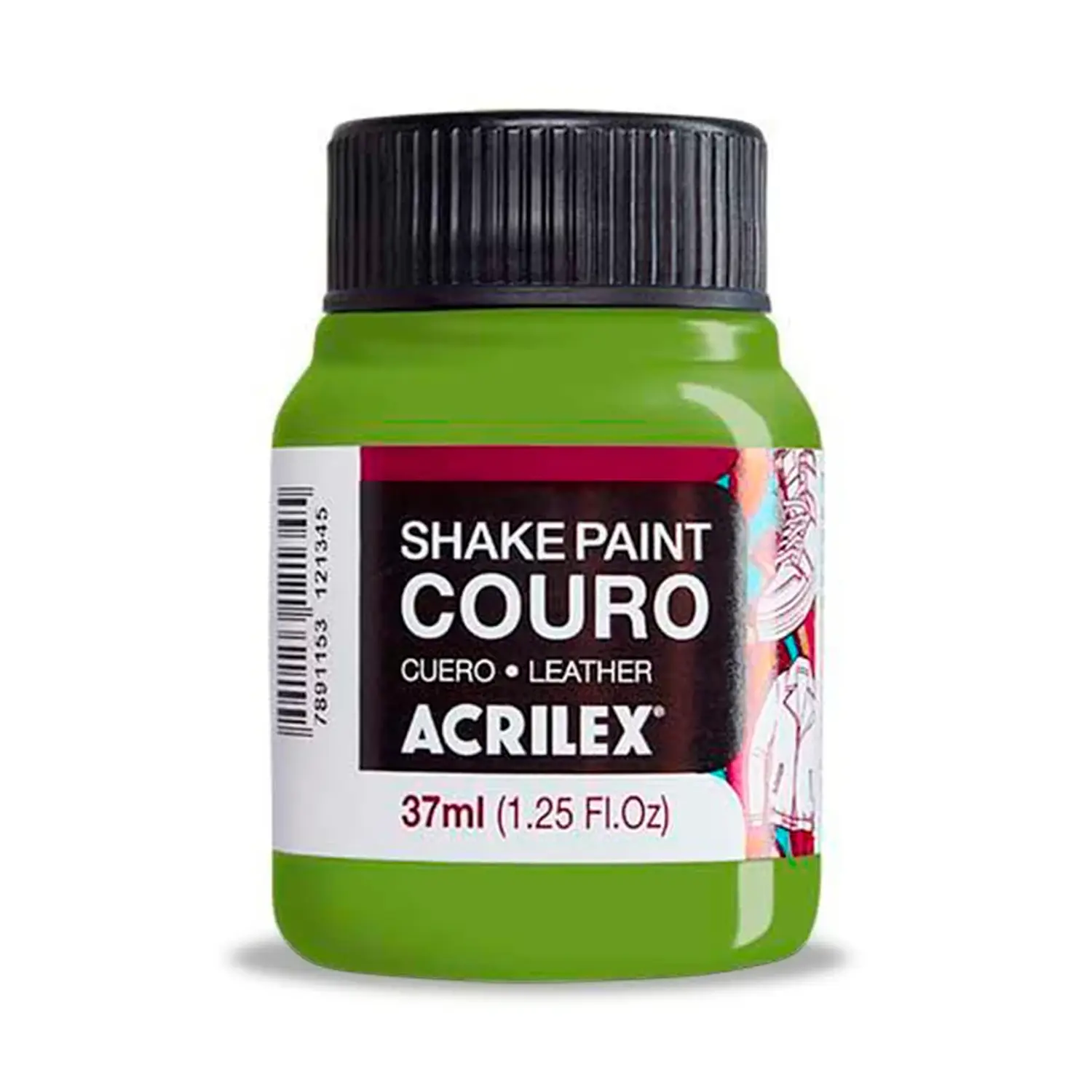 Acrilex – Pintura para Cuero Shake Paint – 37 ml – 7