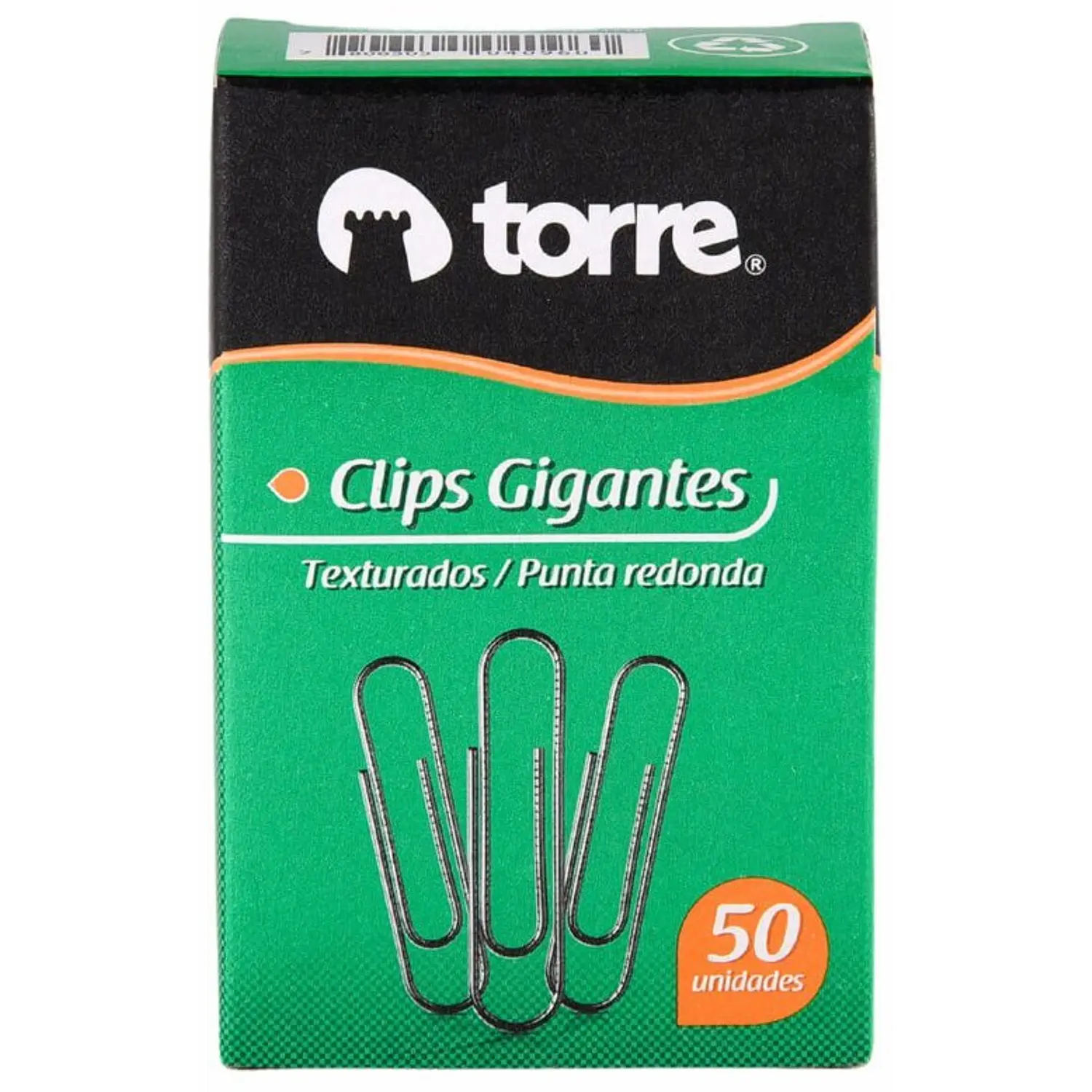 Torre – Clips Gigantes – 50 Unidades – 50 mm – 1