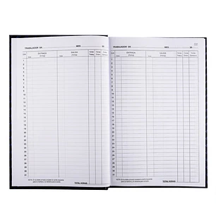 Auca – Libro de Asistencia – 200 Hojas