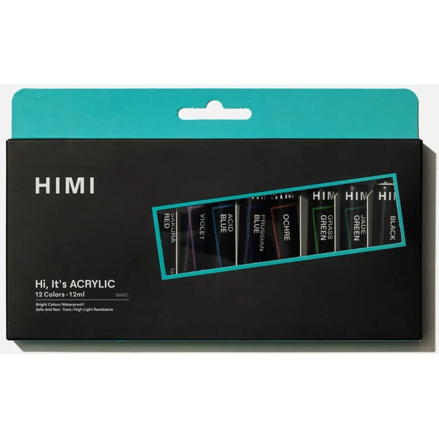 Himi – Pinturas Acrílicas – 12 Colores – 12 ml – 1