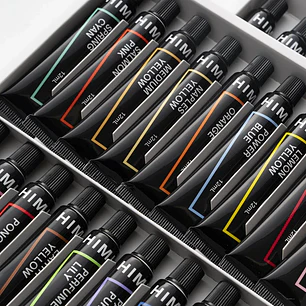 Himi – Pinturas Acrílicas – 12 Colores – 12 ml
