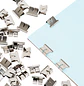 Adix – Magic Clip Metálico 4,8 mm – 50 Unidades - Miniatura 3