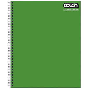 Colón – Cuaderno Universitario Liso Croquis – 100 Hojas