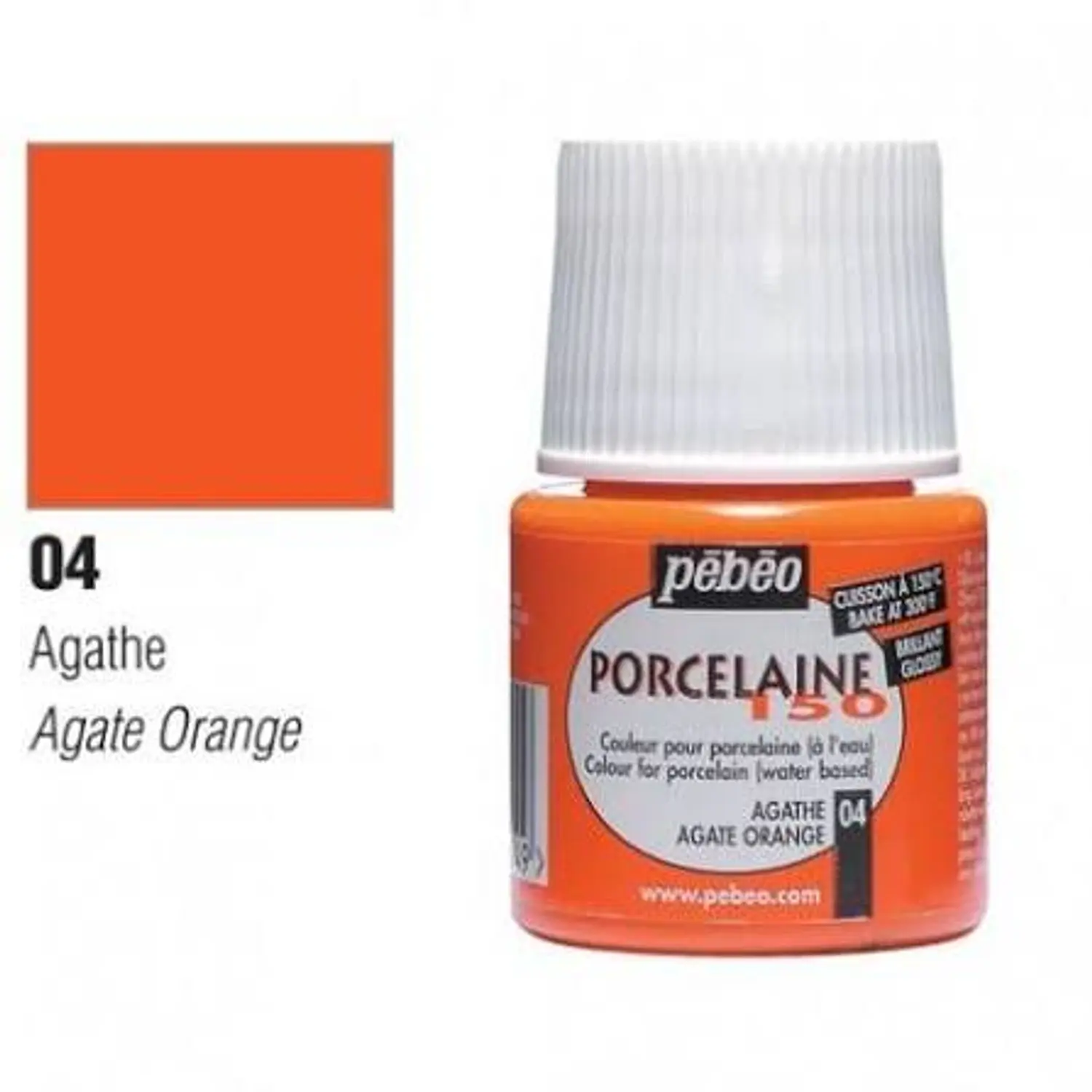 Pébéo – Pintura para Porcelana Porcelaine 150 – 45 ml – 4