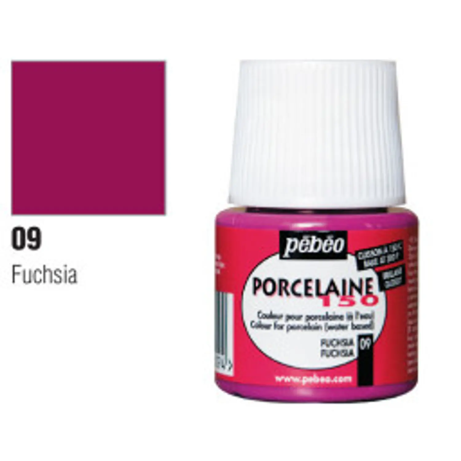 Pébéo – Pintura para Porcelana Porcelaine 150 – 45 ml – 8