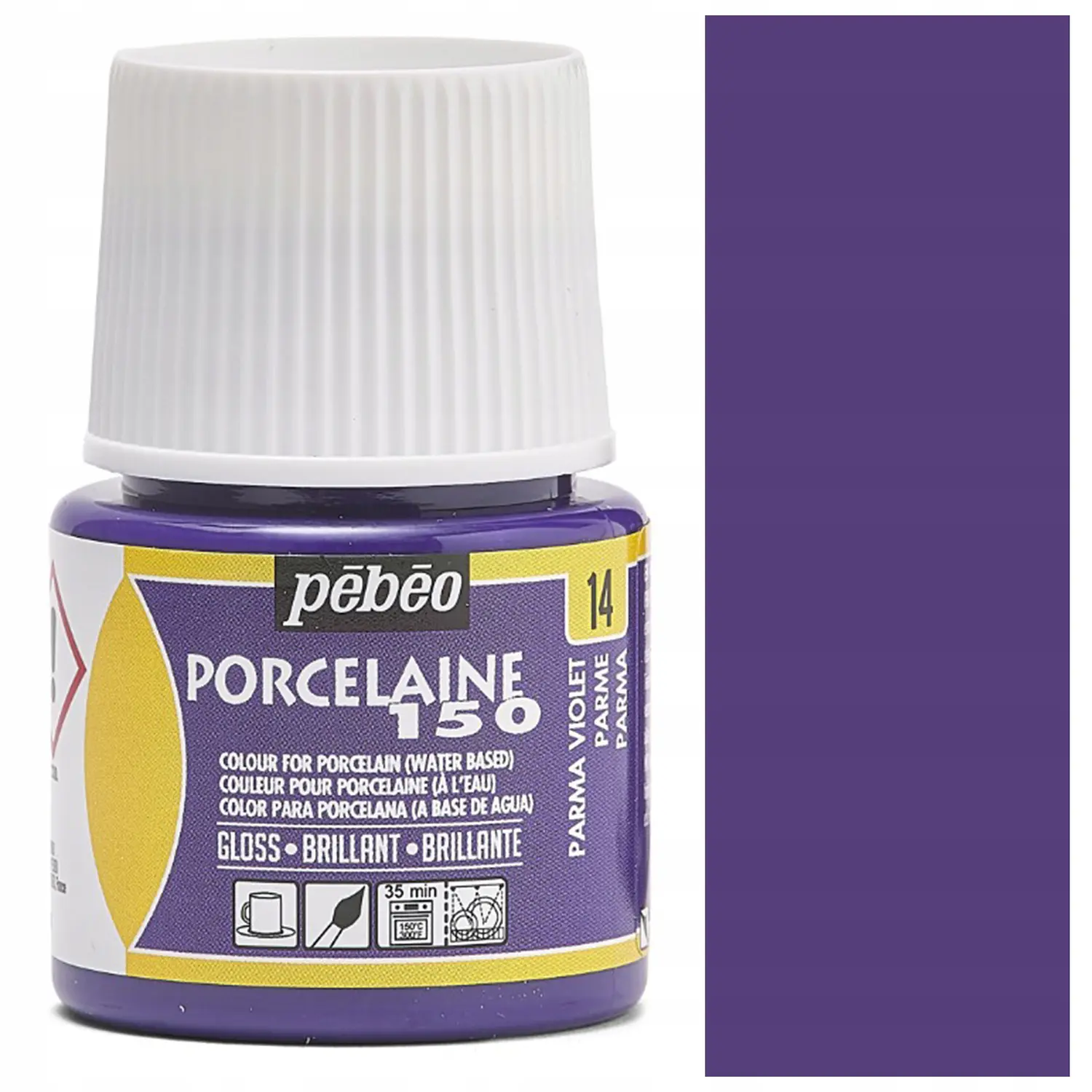 Pébéo – Pintura para Porcelana Porcelaine 150 – 45 ml – 9