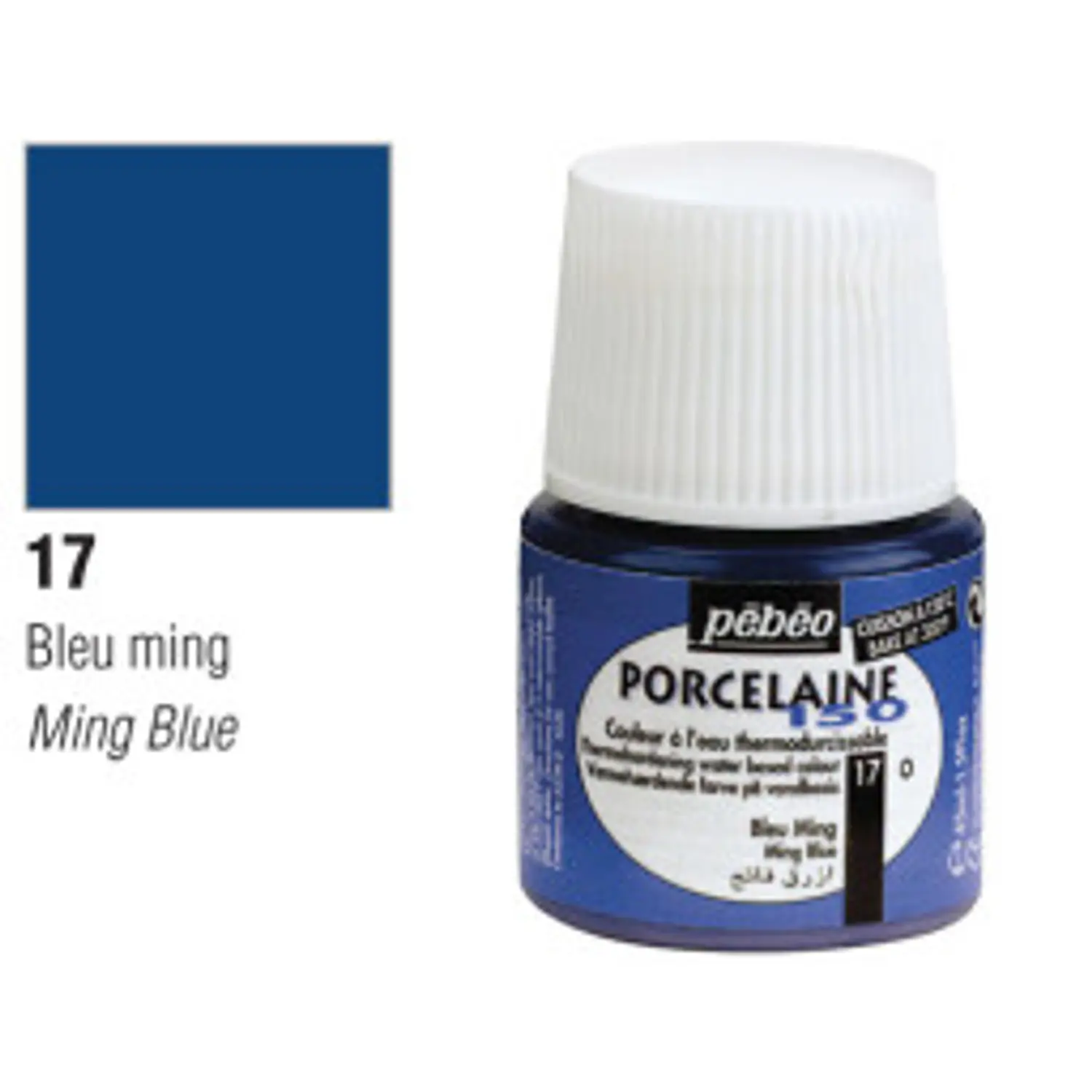Pébéo – Pintura para Porcelana Porcelaine 150 – 45 ml – 10