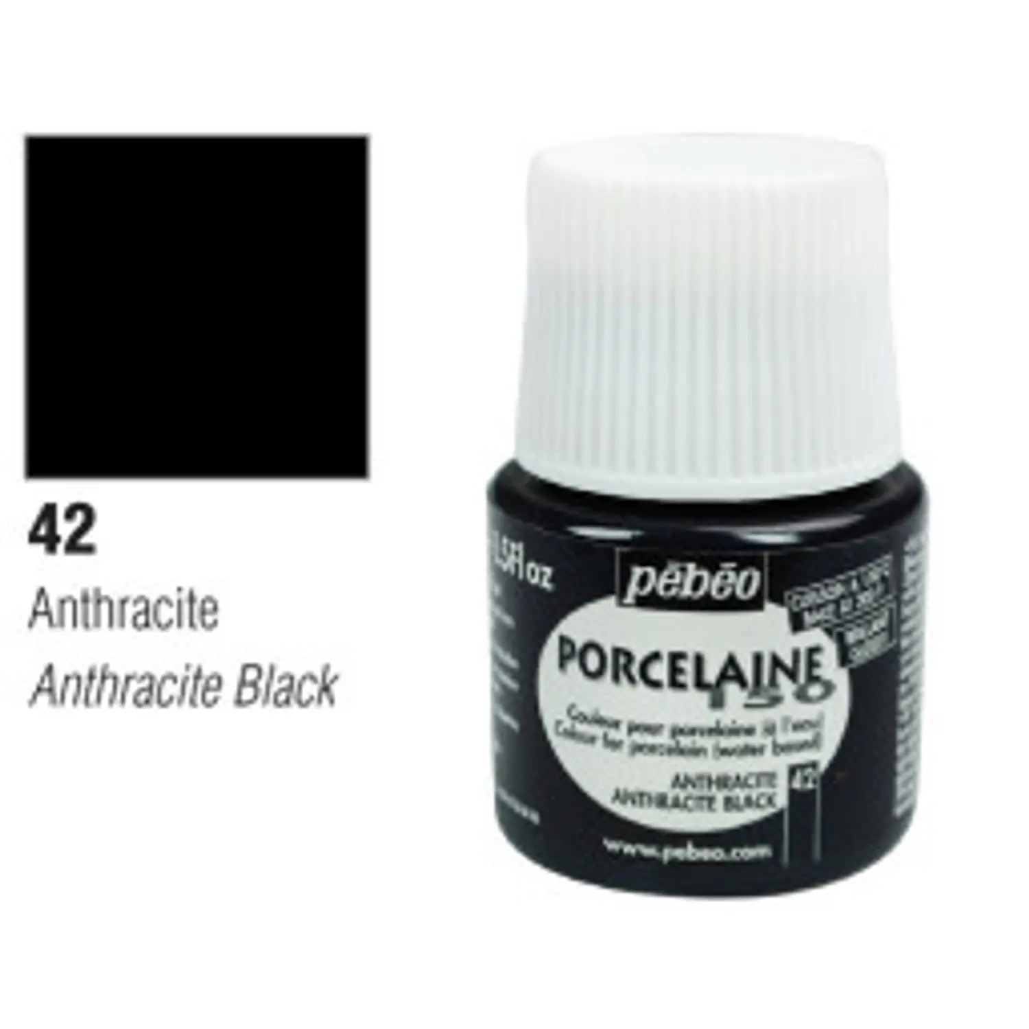 Pébéo – Pintura para Porcelana Porcelaine 150 – 45 ml – 14