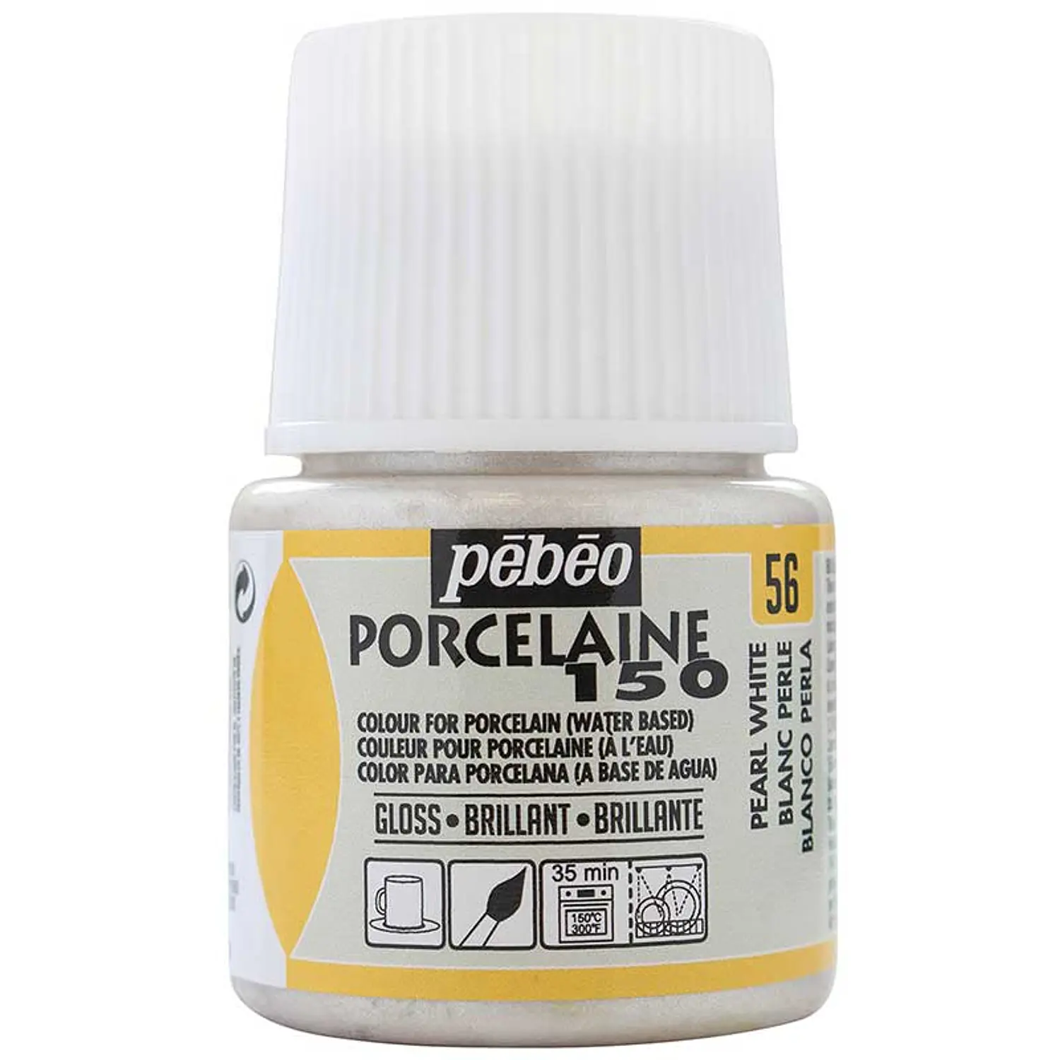 Pébéo – Pintura para Porcelana Porcelaine 150 – 45 ml – 20