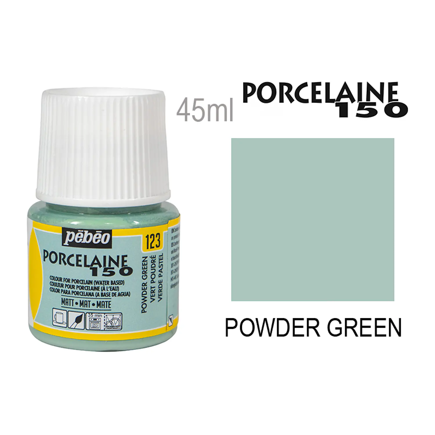 Pébéo – Pintura para Porcelana Porcelaine 150 – 45 ml – 30
