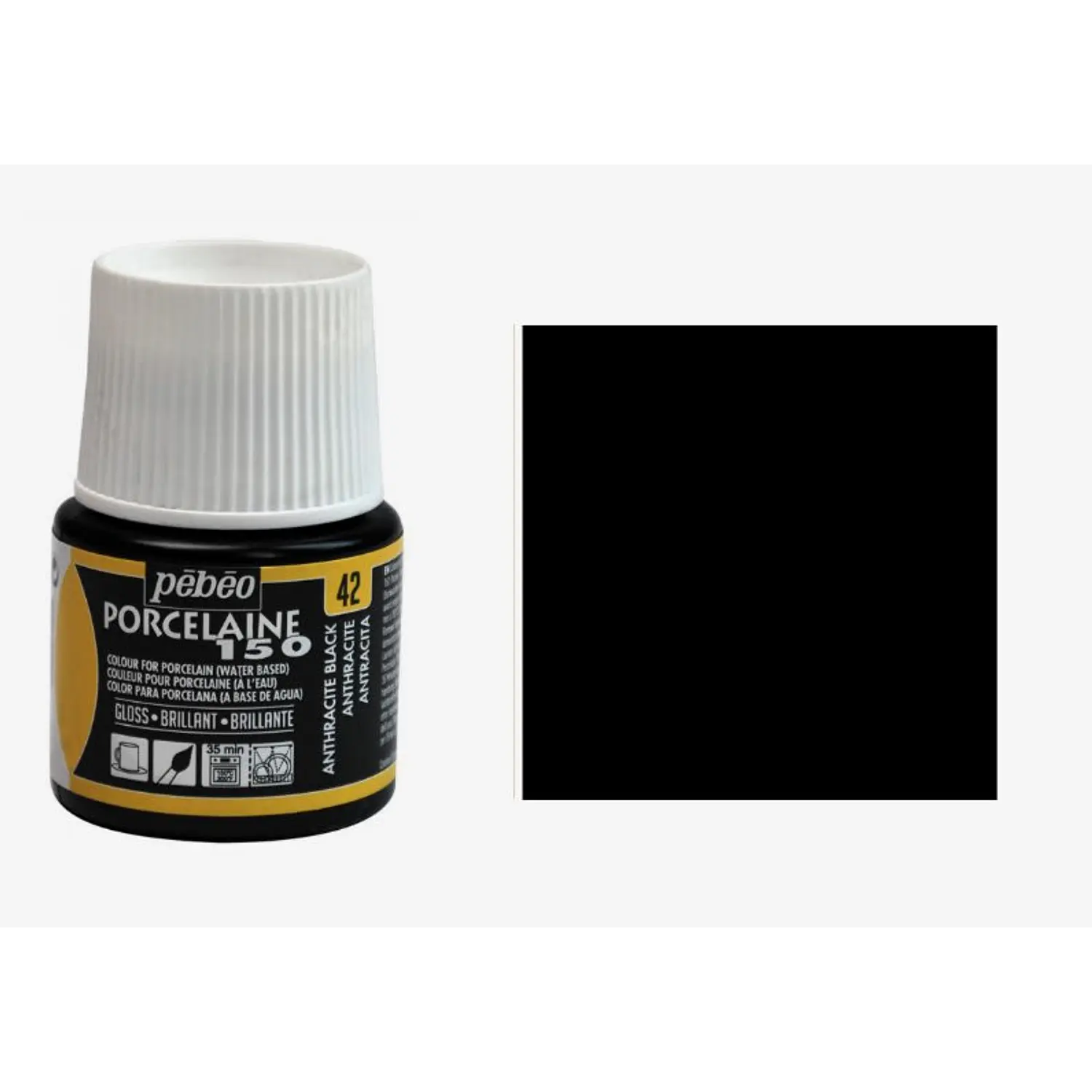 Pébéo – Pintura para Porcelana Porcelaine 150 – 45 ml – 34