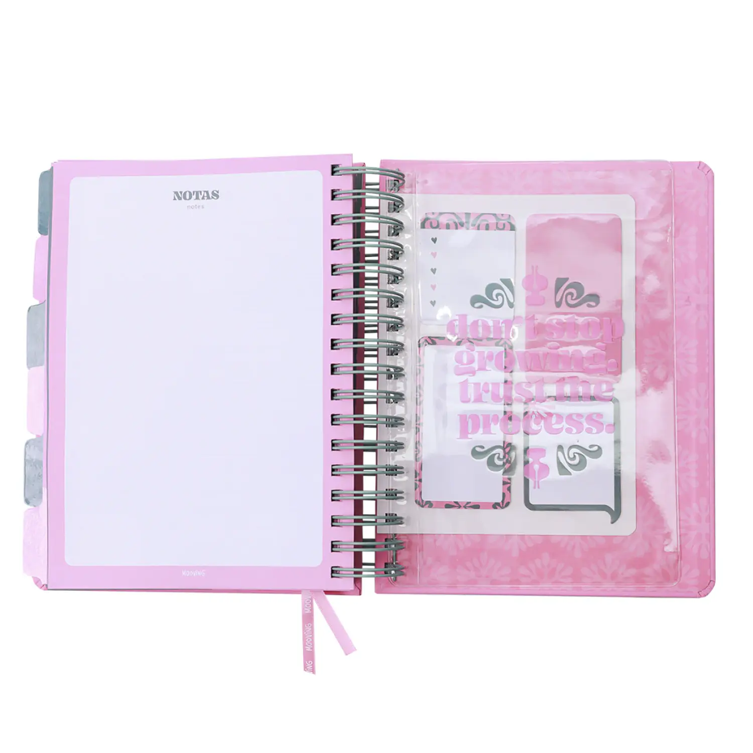 Mooving – Agenda Life Diaria Espiral 16,5 x 22 cm – 2027 – 2