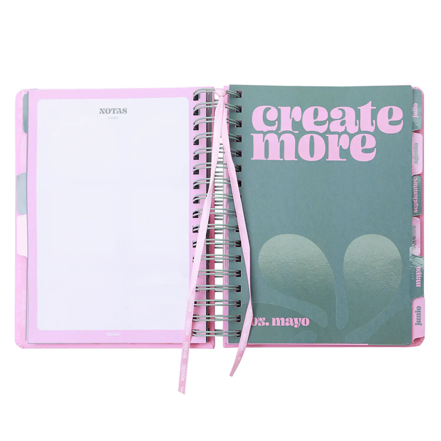 Mooving – Agenda Life Diaria Espiral 16,5 x 22 cm – 2027 – 4
