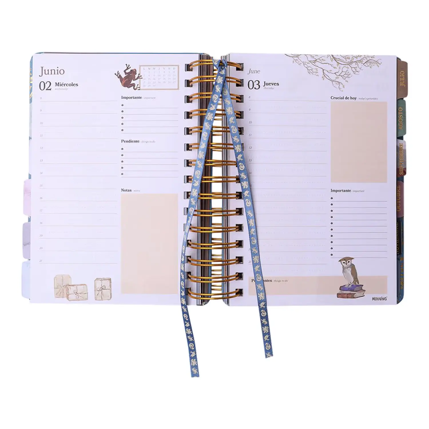 Mooving – Agenda Diaria Harry Potter – 14 x 20 cm – 2027 – 2