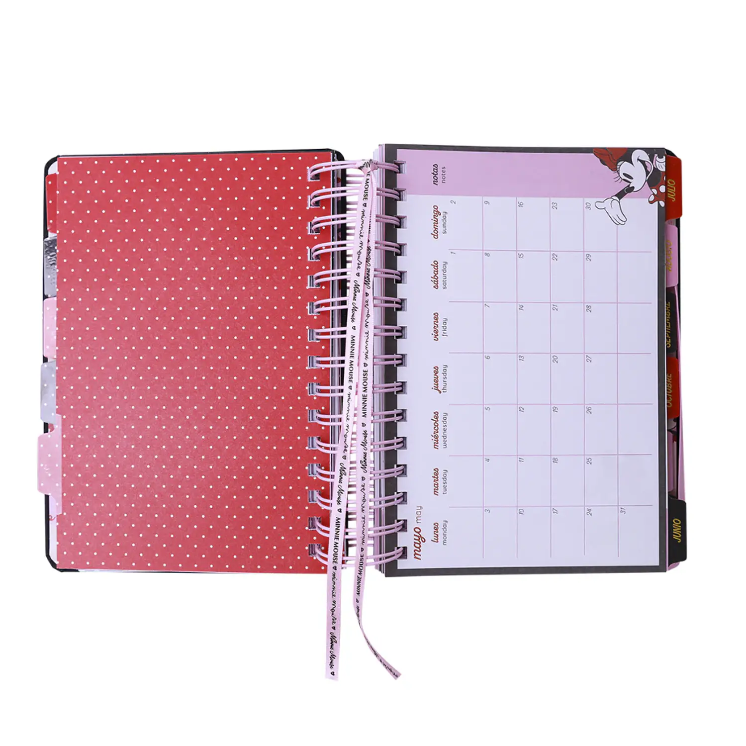 Mooving – Agenda Diaria Minnie Mouse – 14 x 20 cm – 2027 – 4
